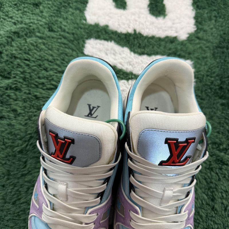 Louis Vuitton Louis Vuitton Trainer Colorful Low-Top Sneakers -2508 Size US 9.5 / IT 39.5 - 7 Thumbnail