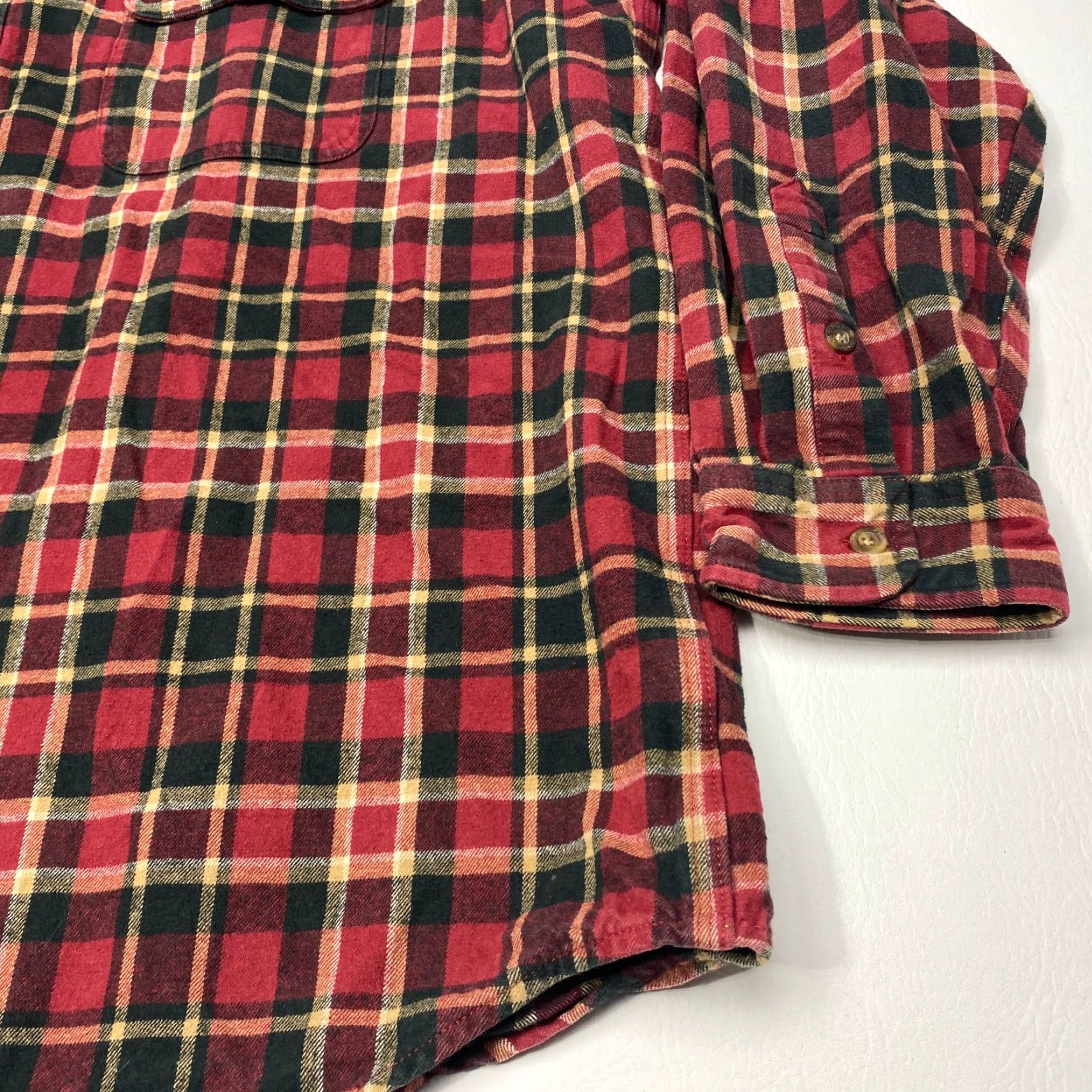 Carhartt Carhartt Mens 2XL Original Fit Hubbard Flannel Shirt Heavyweight Red Plaid Size US XXL / EU 58 / 5 - 4 Thumbnail