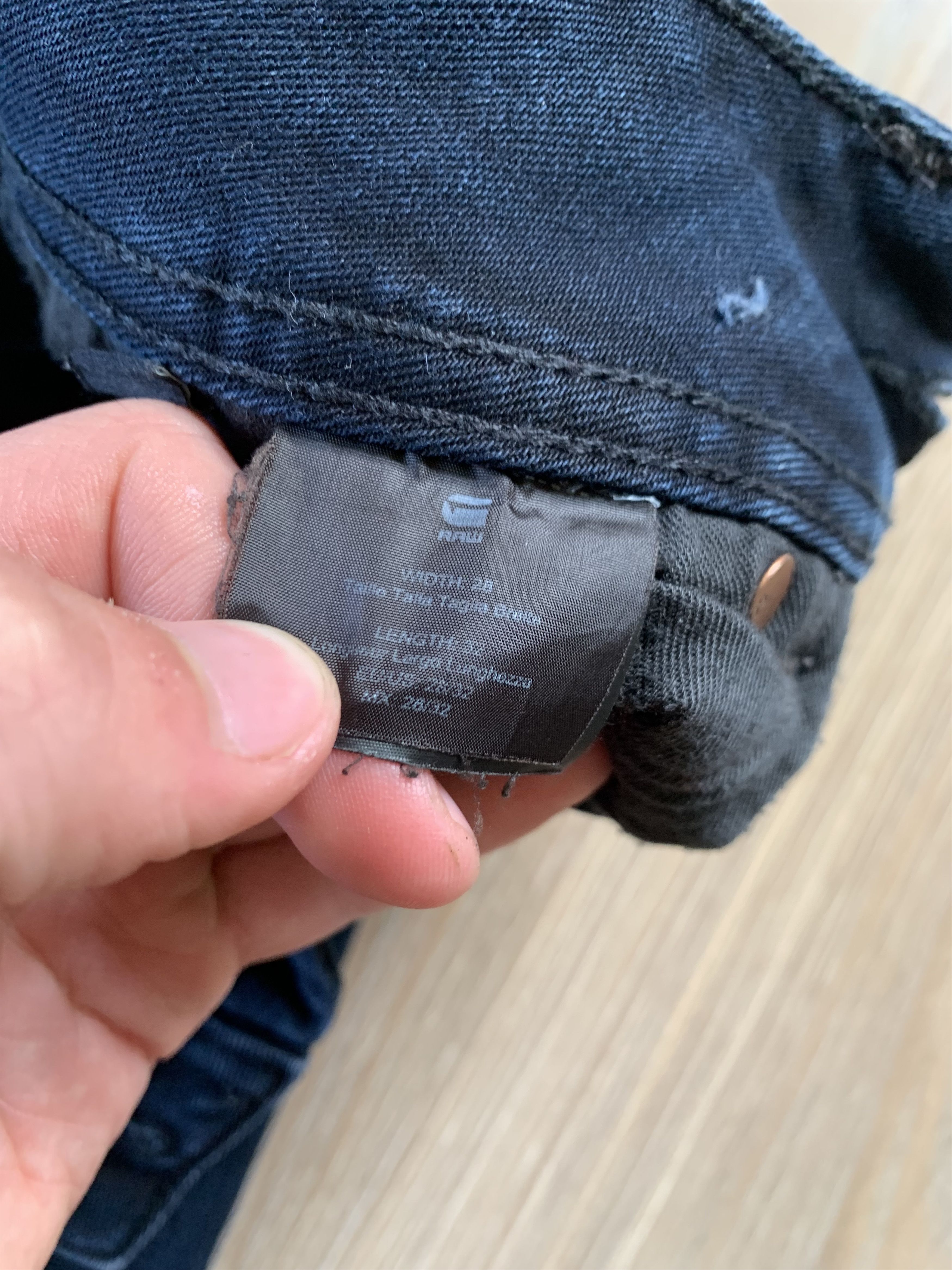 G-Star G Star Raw Straight Denim Jeans Size US 28 / EU 44 - 6 Thumbnail
