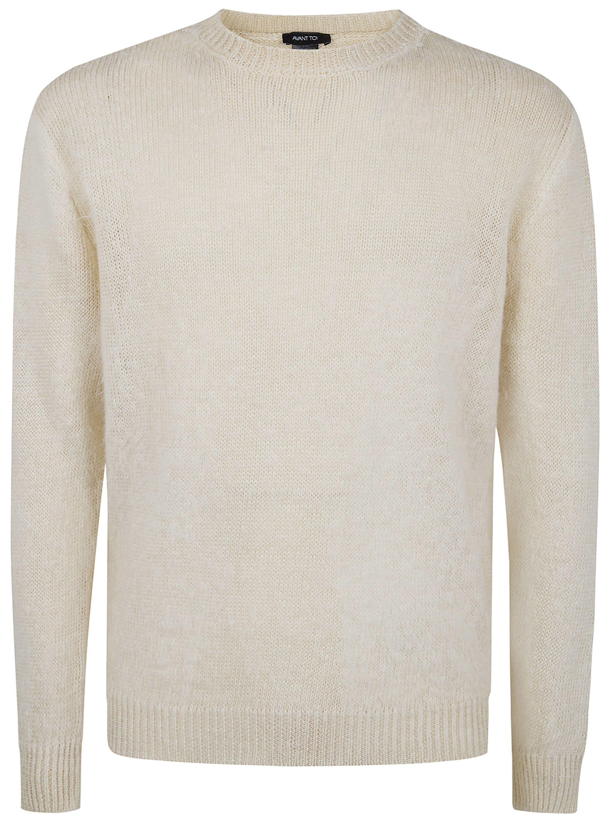 Avant Toi "HAND PAINTED" BRUSHED LINEN ROUND NECK PULLOVER Size US M / EU 48-50 / 2 - 1 Thumbnail