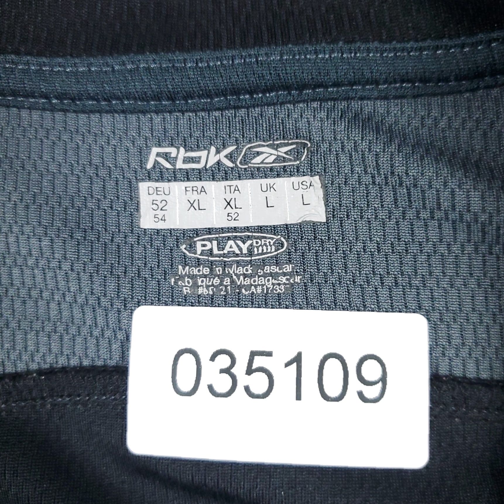 Reebok Reebok T Shirt Mens Size Large Black Active Gym Work Out Pullover Short Sleeve Size US L / EU 52-54 / 3 - 6 Thumbnail