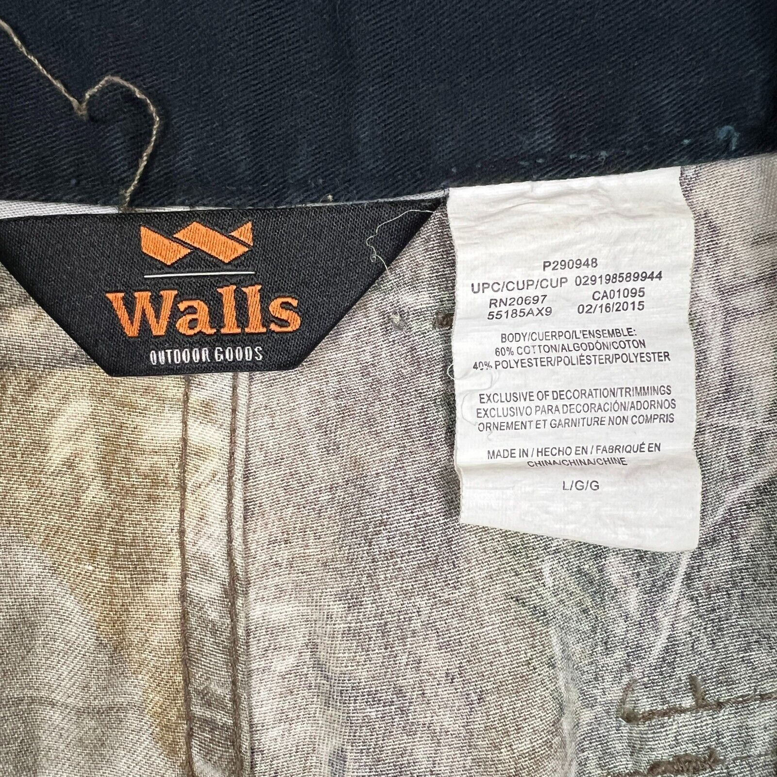 Realtree × Vintage Walls Outdoor Pants 38x32 Military Army Camo Hunting Cargo Size US 38 / EU 54 - 10 Thumbnail