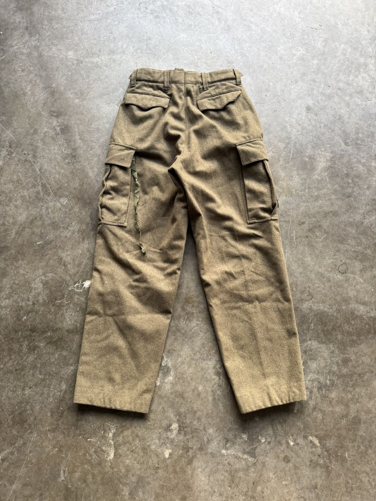 Vintage Vintage 1971 German Issue G.D.Bucking-Alsfeld Wool Trousers Size US 30 / EU 46 - 6 Thumbnail