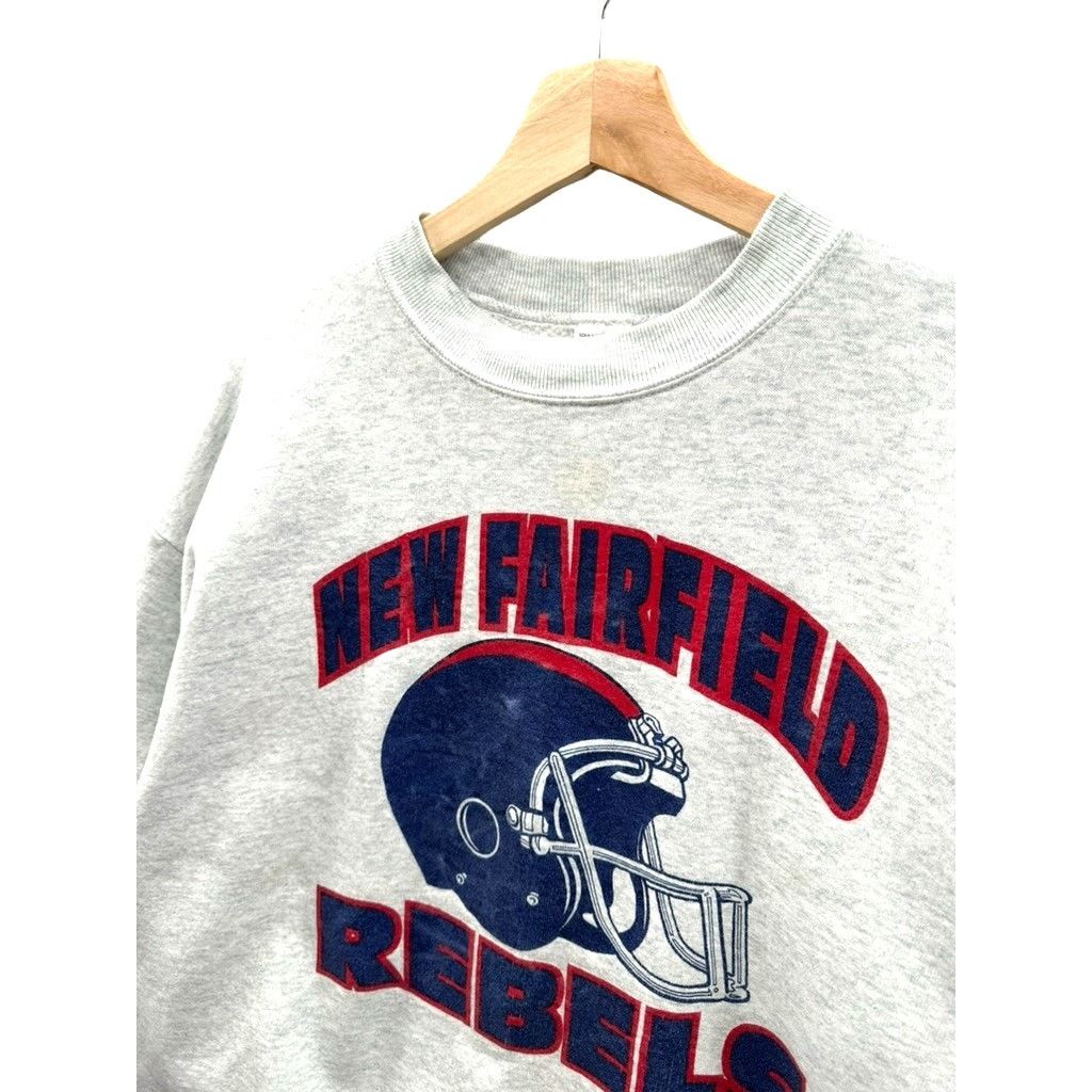 Fruit Of The Loom × Vintage 1990's New Fairfield Rebels USA Football Crewneck Size US XL / EU 56 / 4 - 5 Thumbnail