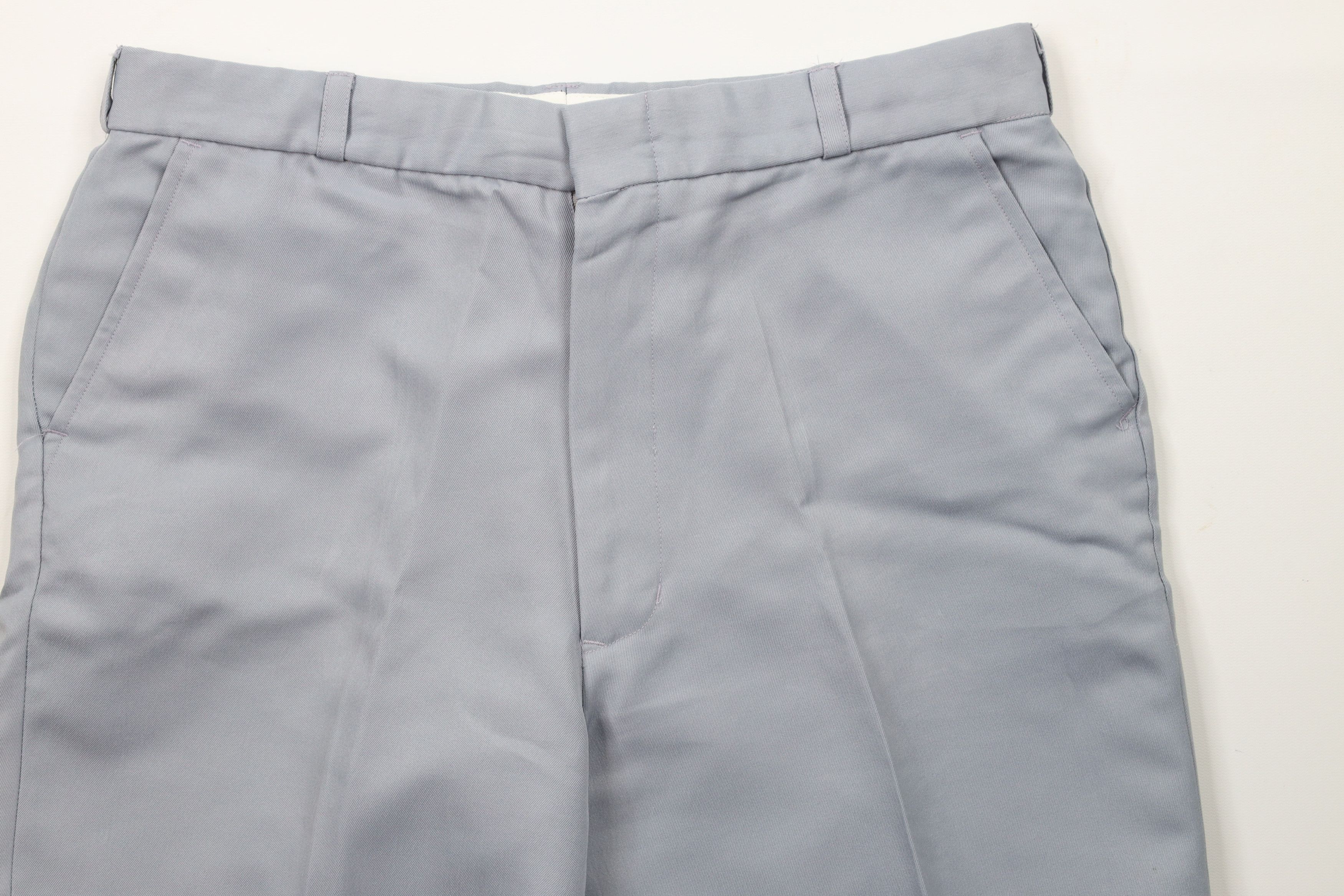 Vintage Vintage 70s Streetwear Blank Above Knee Knit Shorts Gray USA Size US 34 / EU 50 - 3 Thumbnail