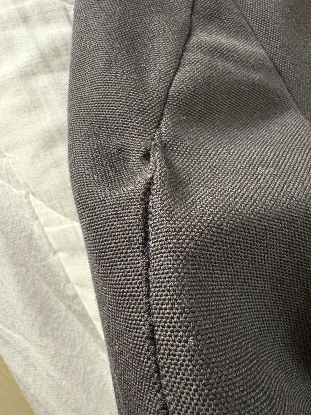 Kenzo Kenzo Black Wool Overcoat (Distressed/Damaged - SEE PHOTOS) Size US S / EU 44-46 / 1 - 5 Thumbnail