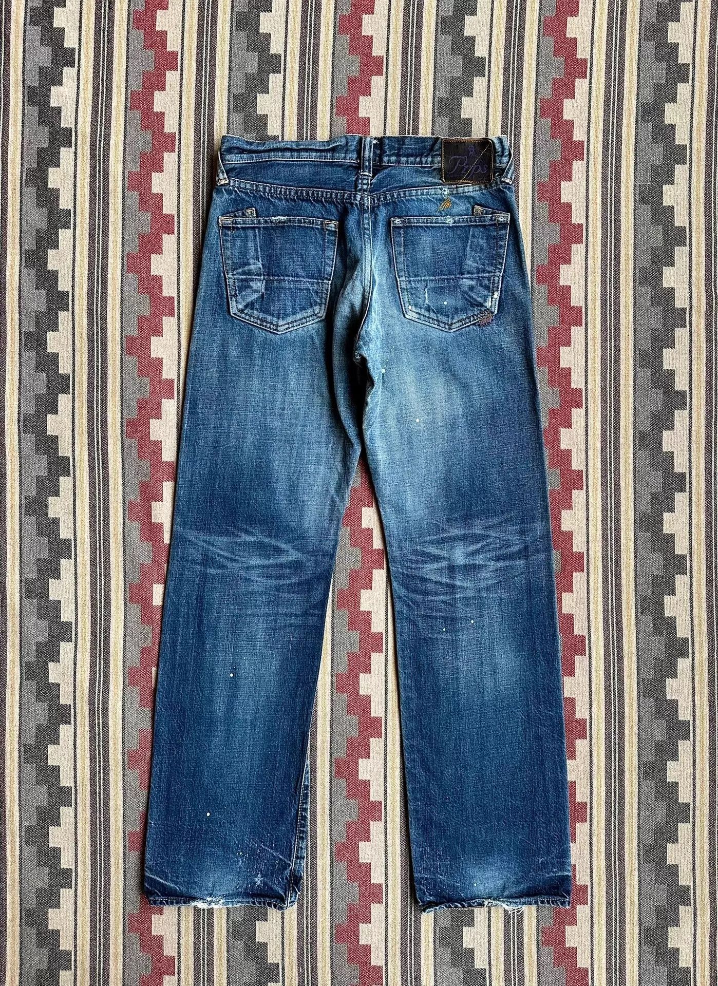 Prps Prps P47P09X Patchwork Distressed Jeans Beckham 9/10 30 Size US 30 / EU 46 - 2 Thumbnail