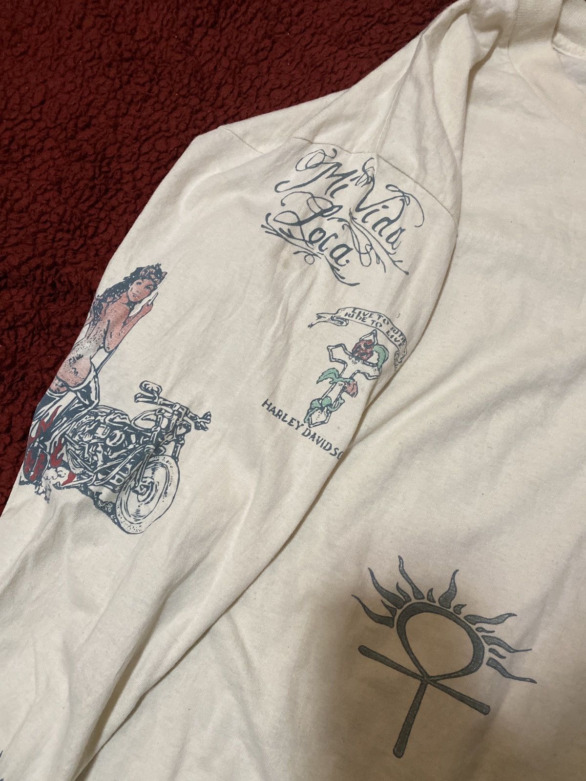 Japanese Brand × Vintage Vintage Rodman Tattoo Longsleeve Size US L / EU 52-54 / 3 - 4 Thumbnail
