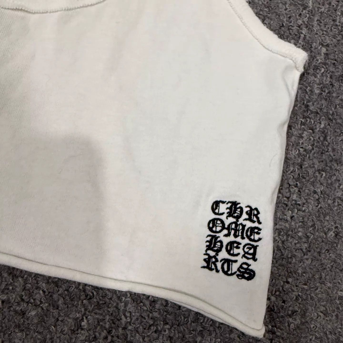 Chrome Hearts Chrome Hearts White Embroidered Cami M 95 New Size M / US 6-8 / IT 42-44 - 3 Thumbnail