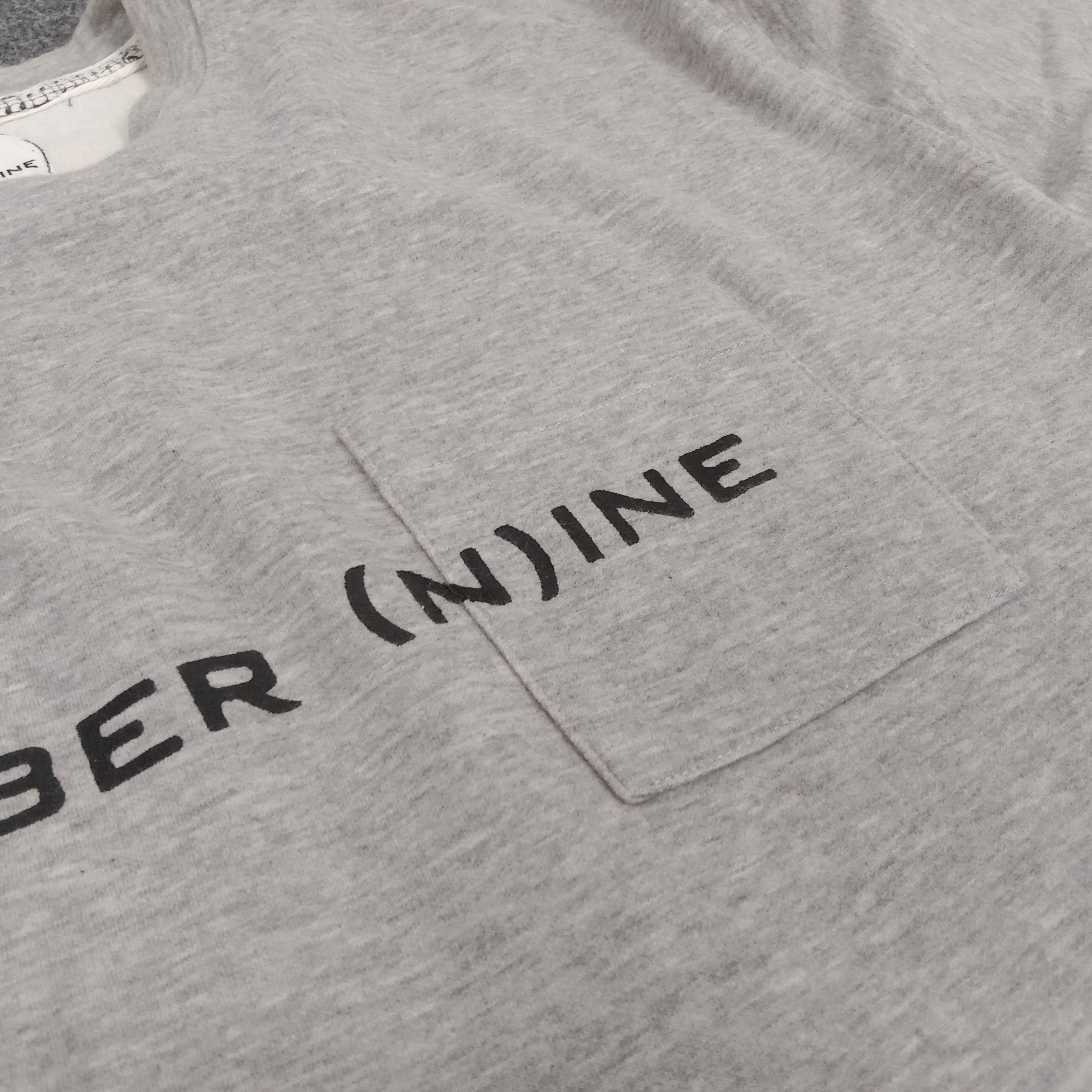 Japanese Brand Number (N)ine Japanese Brand Custom Art Tshirt Size US L / EU 52-54 / 3 - 6 Thumbnail