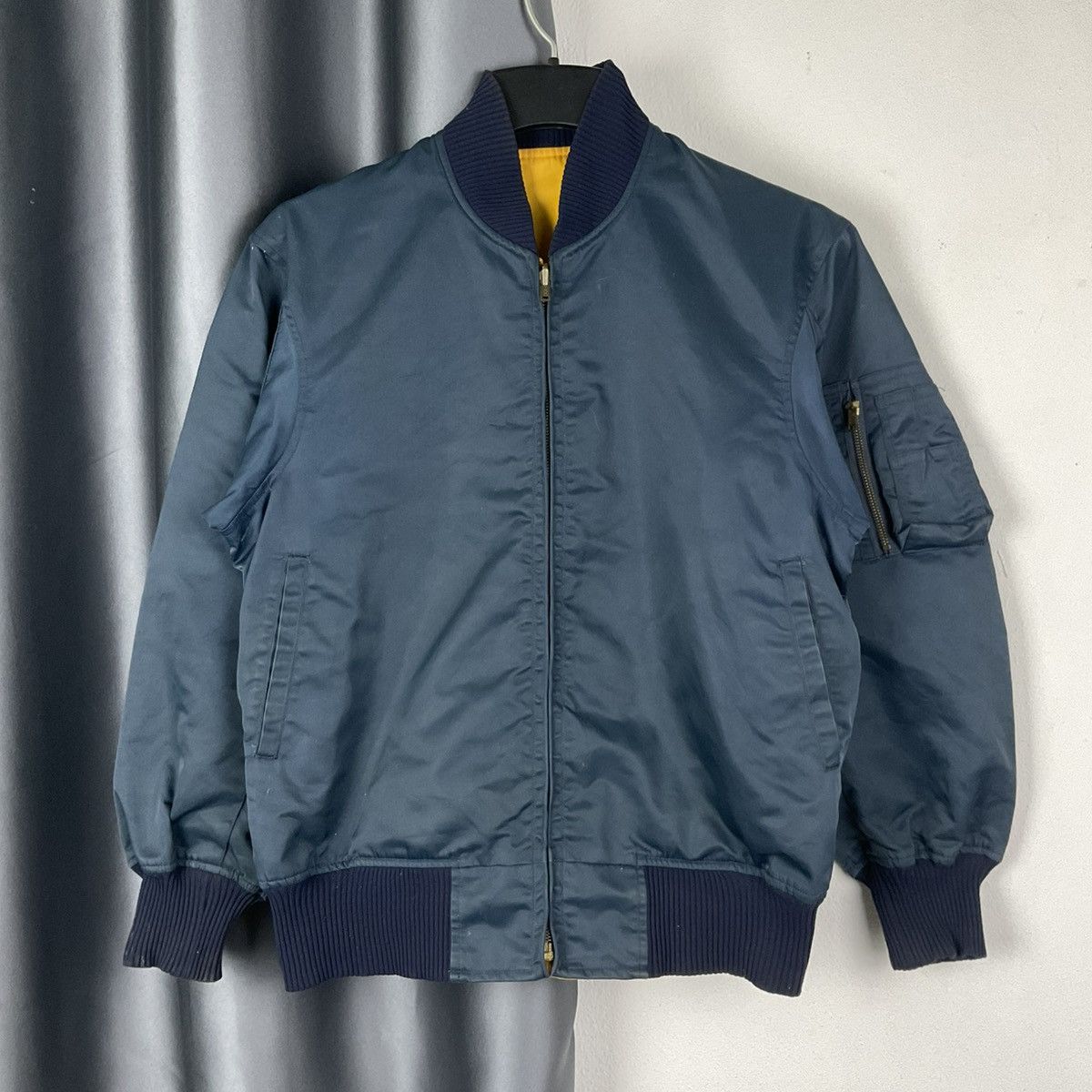 Designer × Japanese Brand Unknown brand bomber jacket nice detail 💥 Size US S / EU 44-46 / 1 - 1 Thumbnail