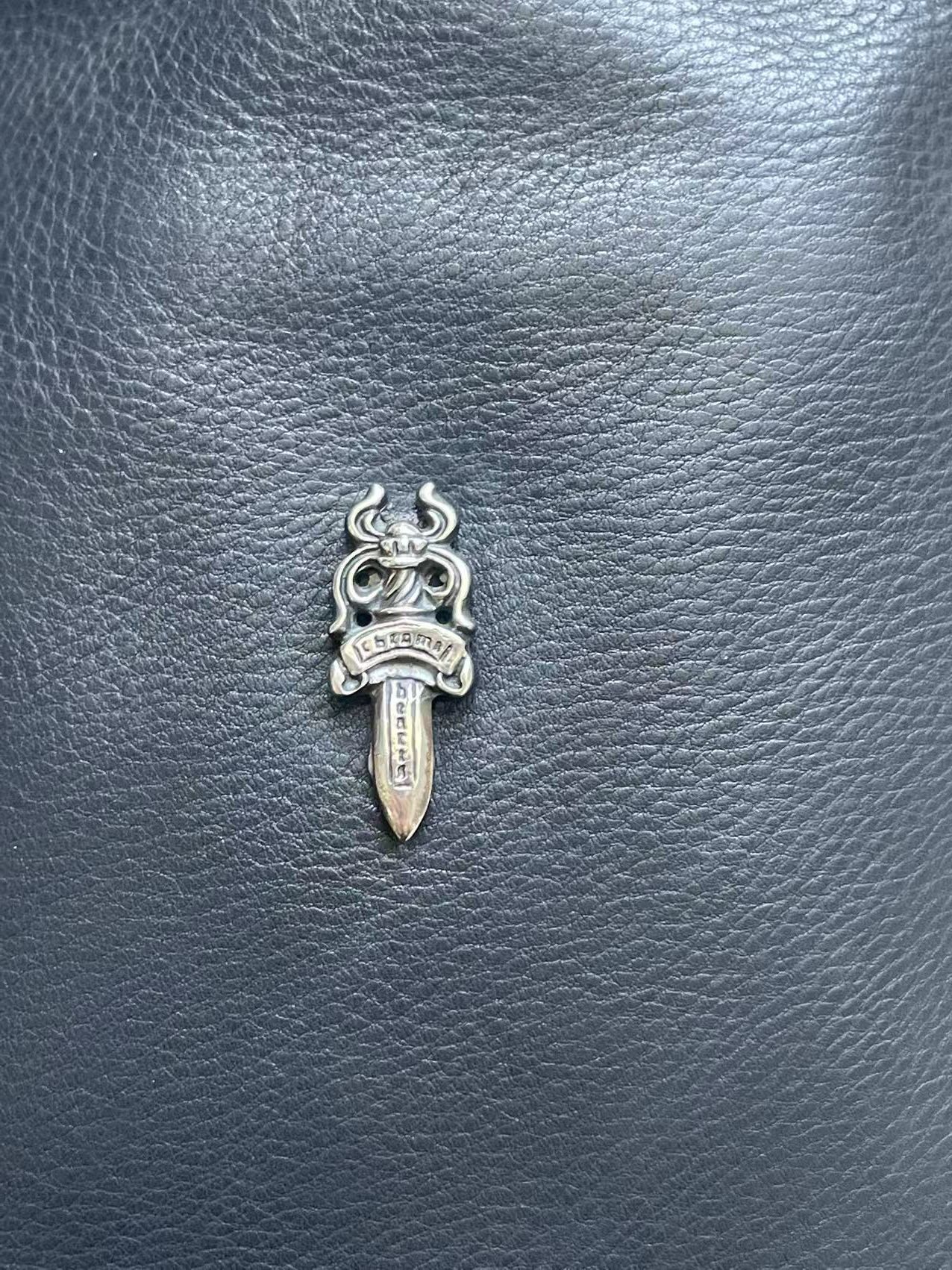 Chrome Hearts Chrome Hearts Dracula Dagger Black HandBag Size ONE SIZE - 6 Thumbnail