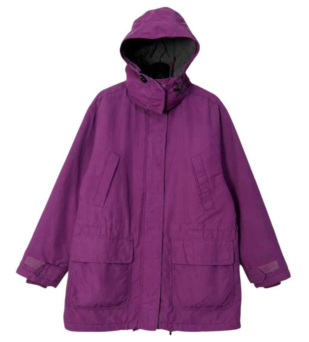 Lands' End Vintage Lands End Polartec Fleece Lined Hooded Parka Jacket Size US M / EU 48-50 / 2 - 1 Thumbnail