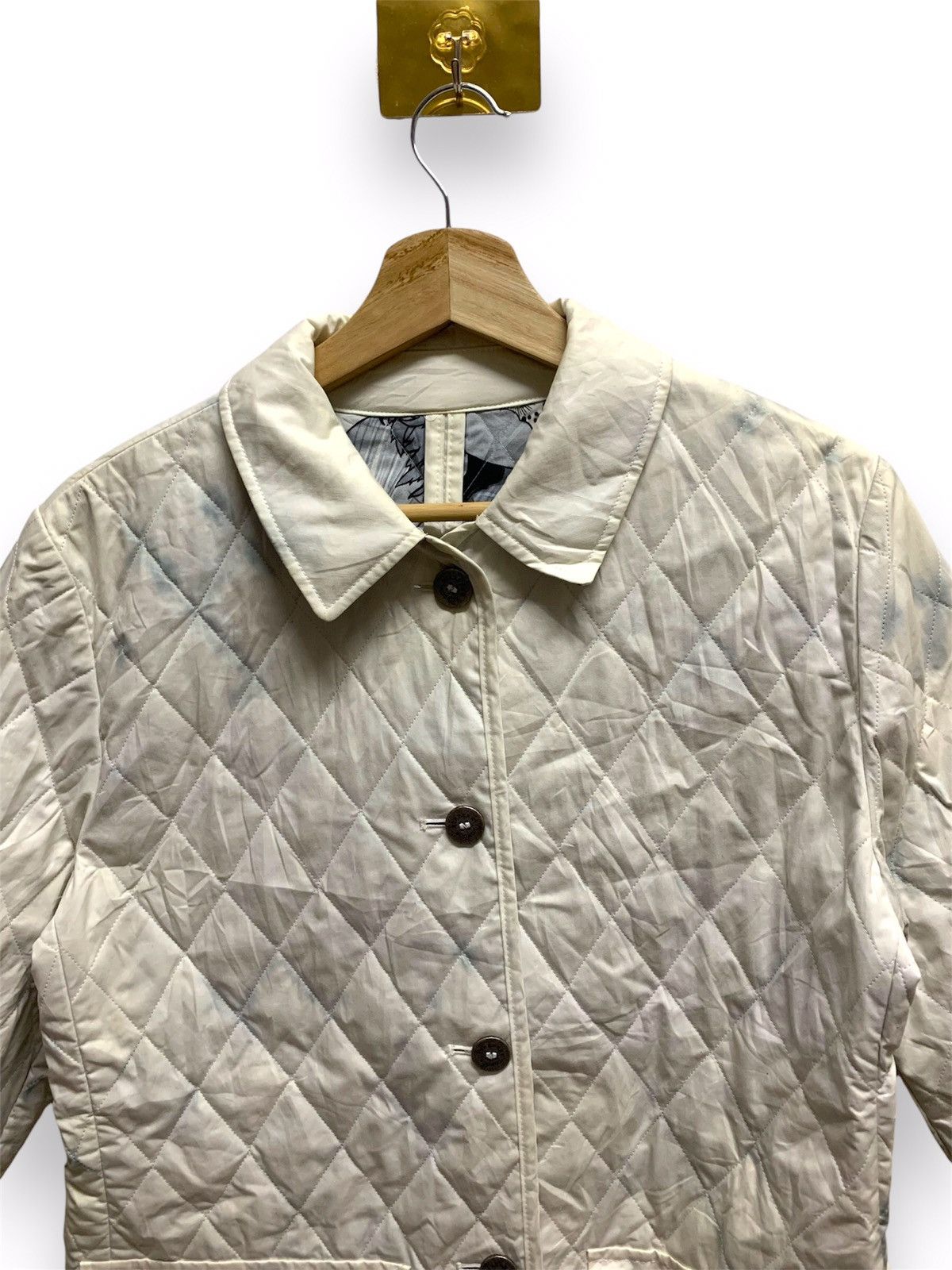 Burberry × Vintage Vintage 🔥BURBERRY🔥 Reversible Jacket Women Button Size S / US 4 / IT 40 - 10 Thumbnail