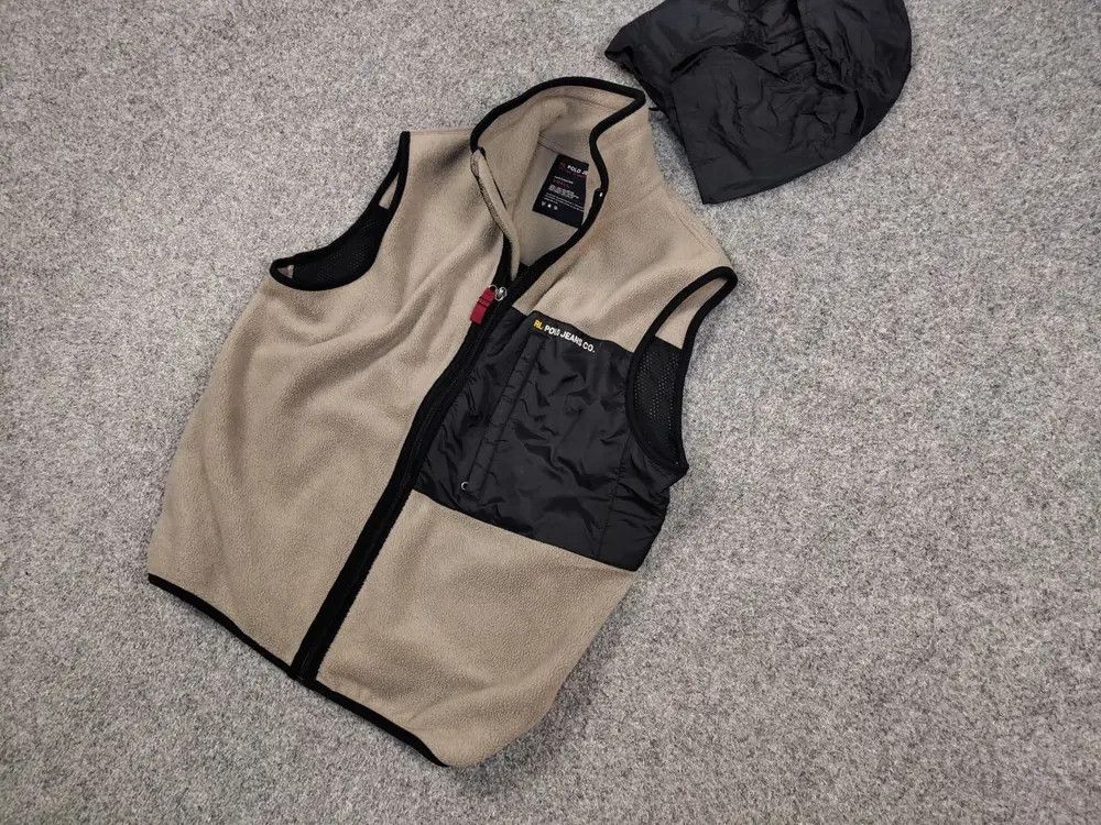 Polo Ralph Lauren Vintage 90's Ralph Lauren Polo Co Fleece Zip Removable Hood Size US S / EU 44-46 / 1 - 2 Thumbnail