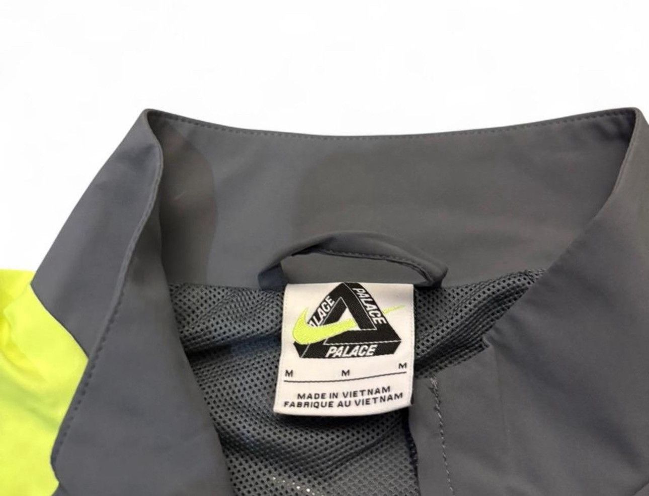 Palace Palace x Nike Total P90 Track Jacket - Grey/Volt (DS) Size US M / EU 48-50 / 2 - 3 Thumbnail