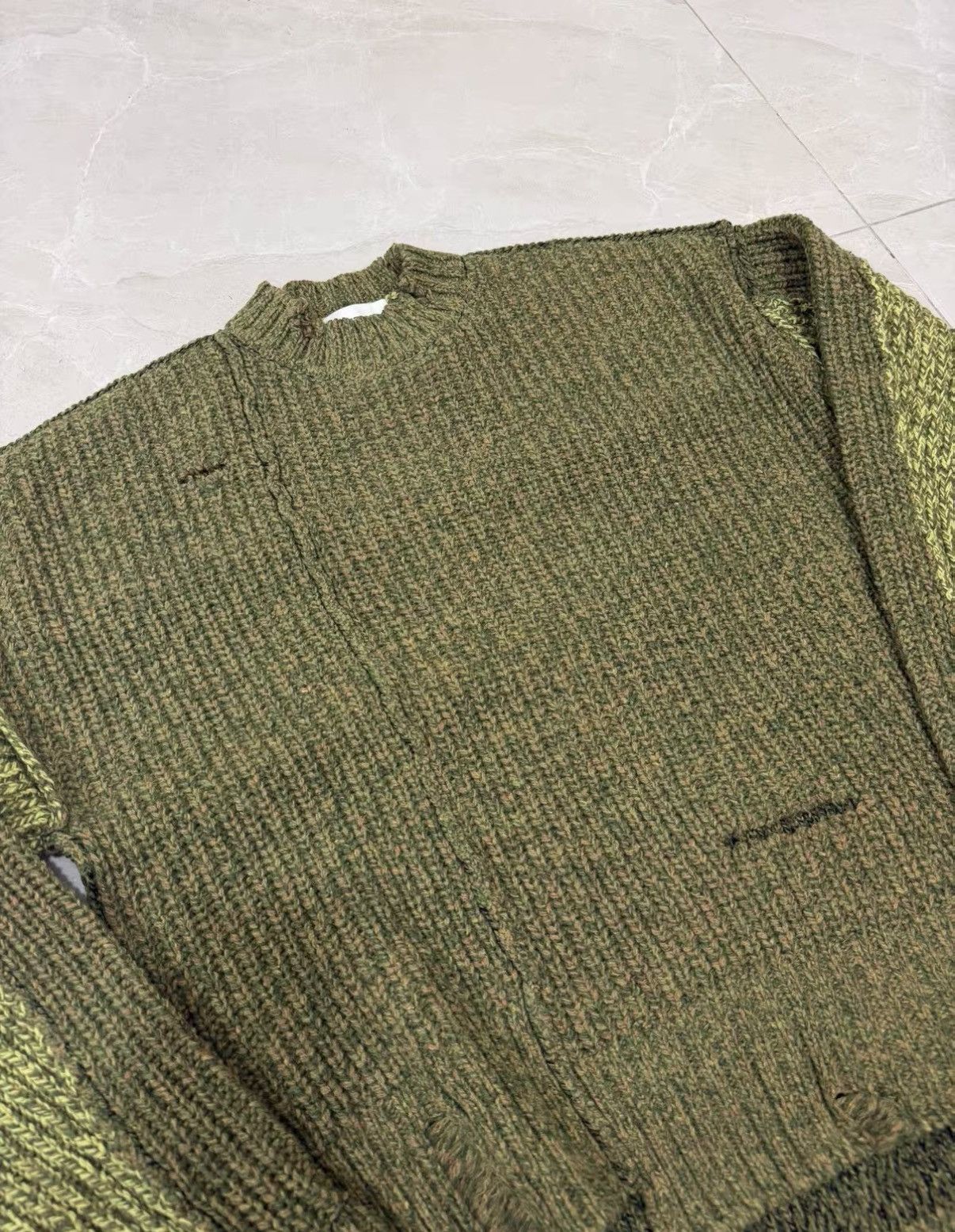 Ambush Design Ambush Distressed Sweater J34 Size US S / EU 44-46 / 1 - 4 Thumbnail