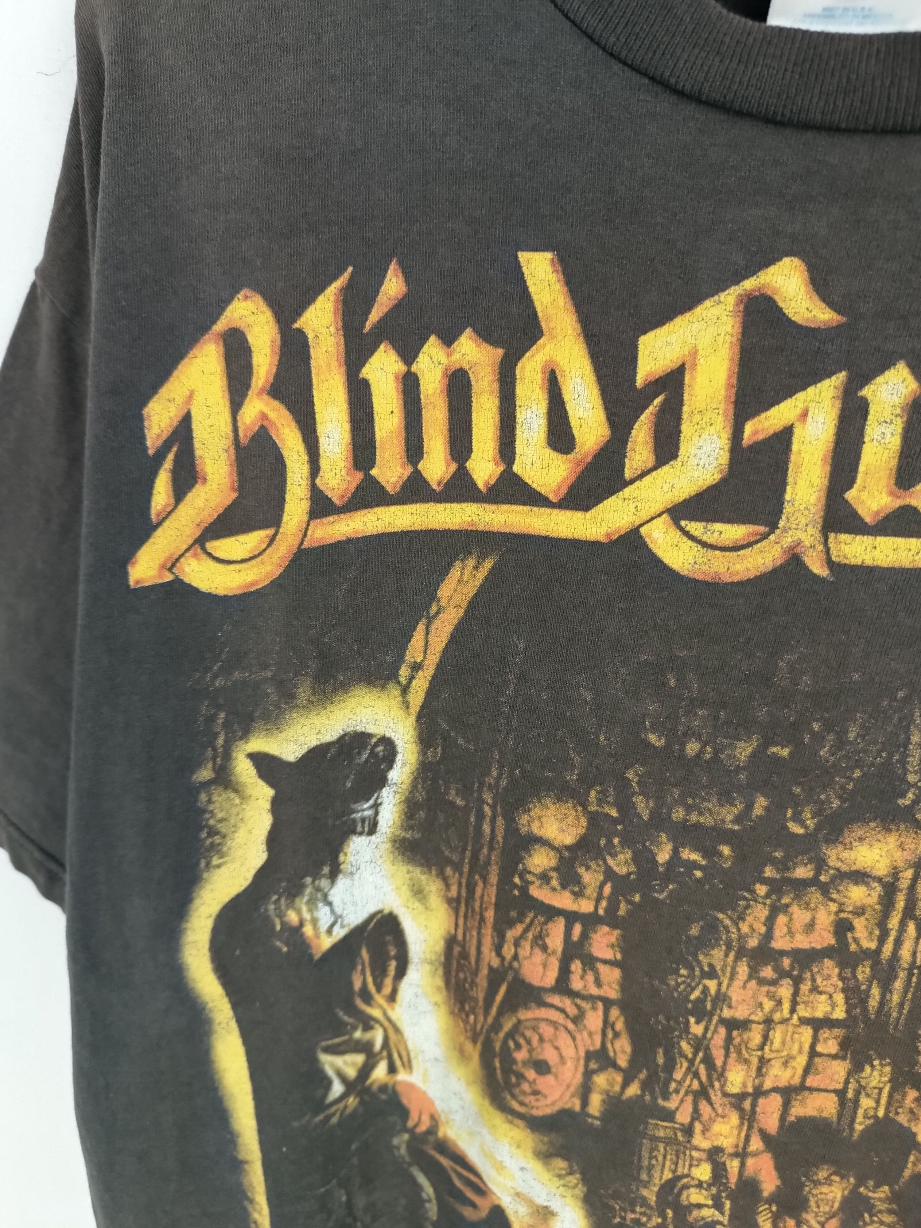 Band Tees VINTAGE '02 FADED BLIND GUARDIAN TEE (gamma ray hammerfall) Size US L / EU 52-54 / 3 - 11 Thumbnail