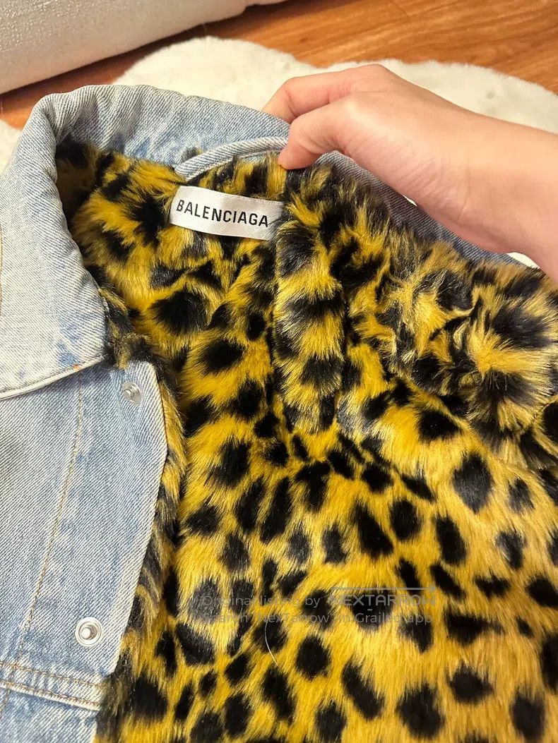 Balenciaga Balenciaga Denim Jacket Size XXS / US 00 / IT 34 - 1 Thumbnail