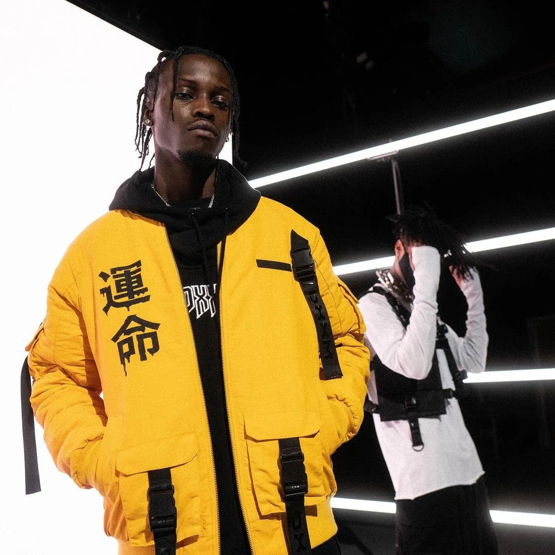 Other DXXM LIFE S2 Utility Bomber Jacket Yellow by Scarlxrd (2021) Size US XL / EU 56 / 4 - 8 Thumbnail