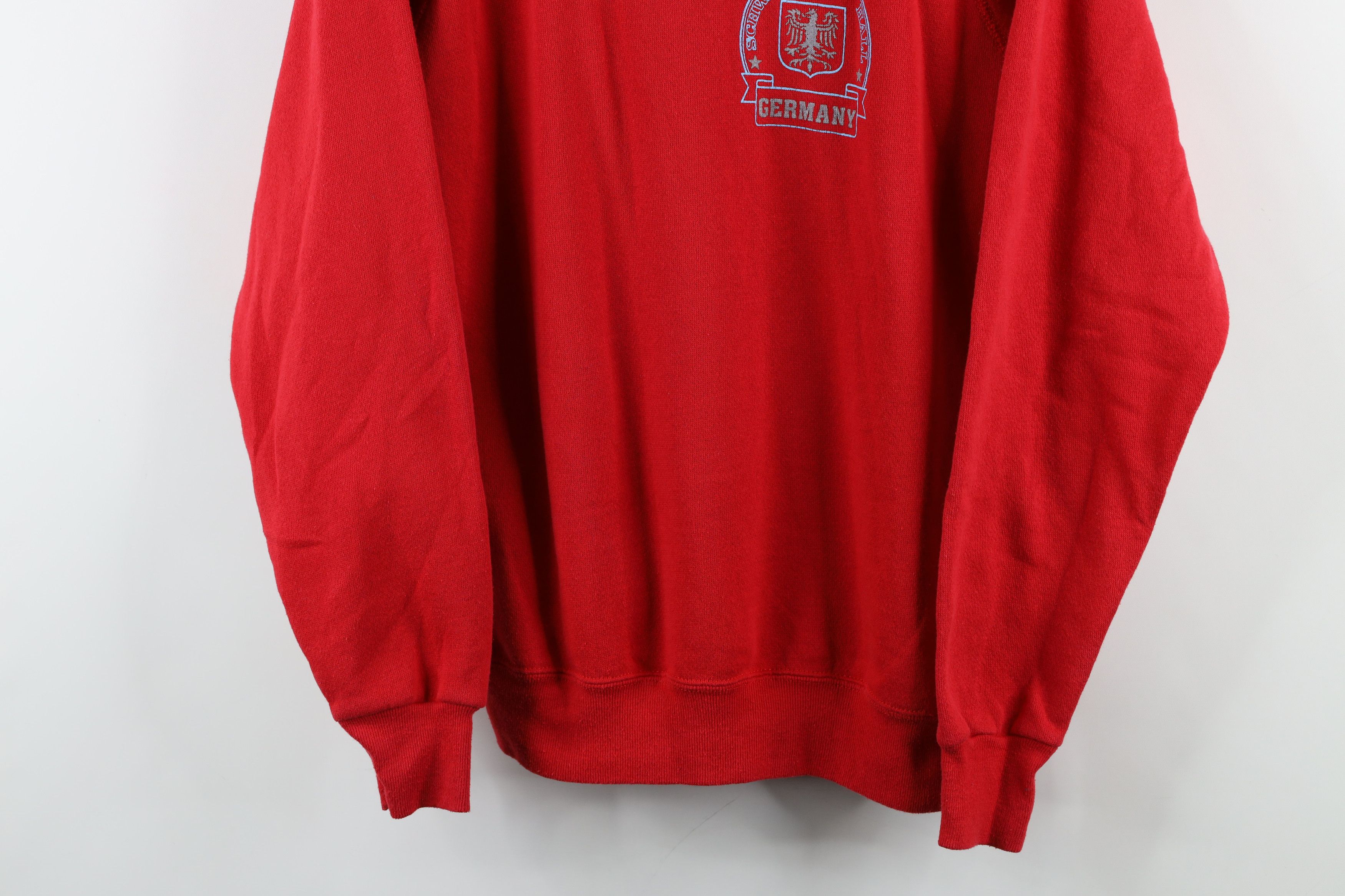 Vintage Vintage 70s 80s Schwaebisch Germany Military Sweatshirt USA Size US M / EU 48-50 / 2 - 3 Thumbnail