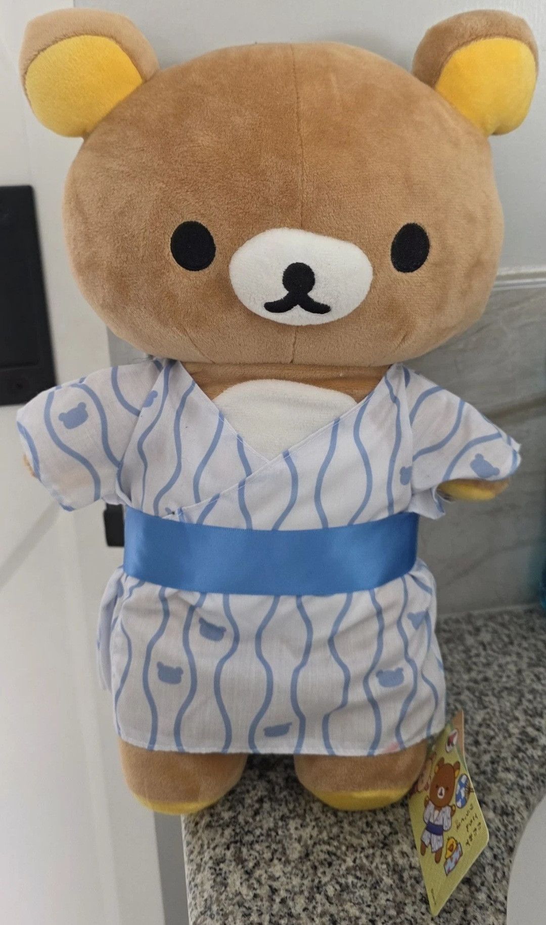 Other NWT San-X Rilakkuma Yukata Kimono Bear 16” Plush Round 1 Size ONE SIZE - 1 Thumbnail