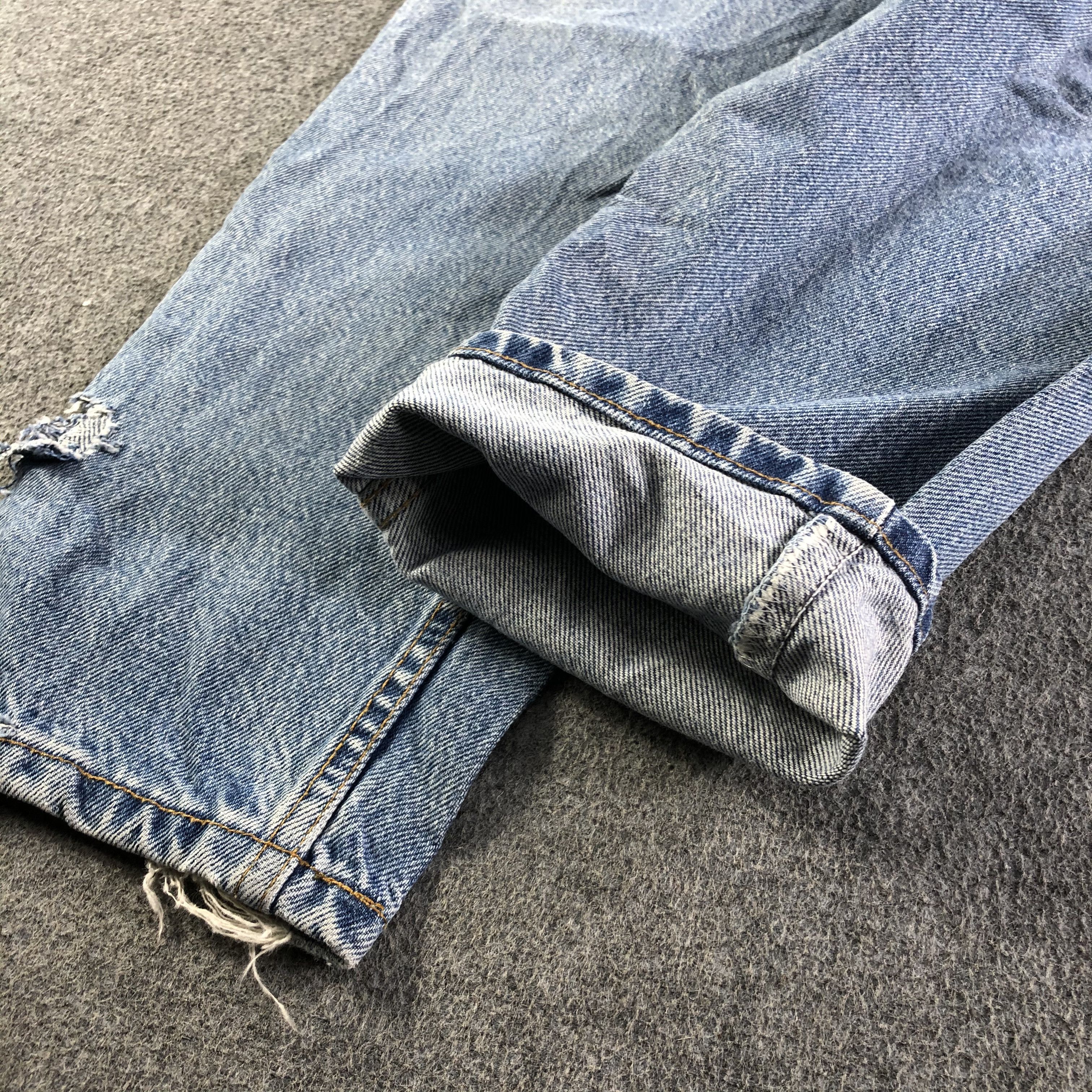 Levi's Vintage Blue Wash Levis Jeans-J4480 Size US 34 / EU 50 - 7 Thumbnail