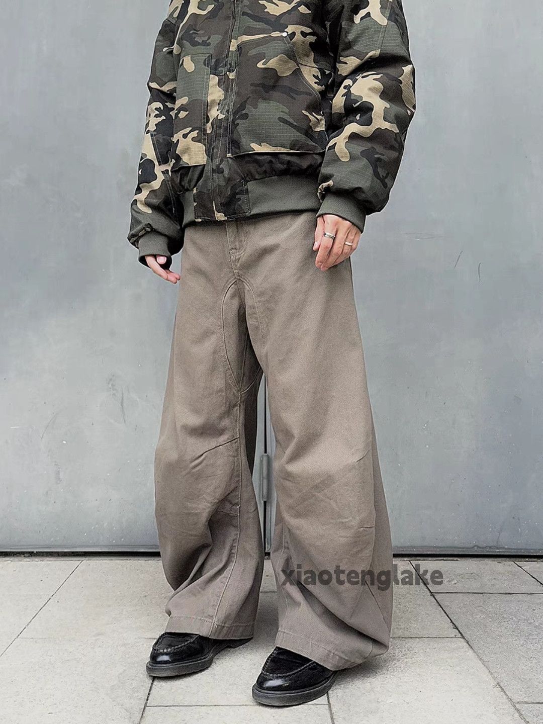 Vintage Unisex outdoor utility dance skate hiphop pleated pants Size US 32 / EU 48 - 5 Thumbnail