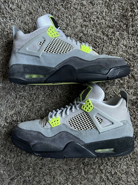 Jordan Brand Jordan 4 Neon | Grailed