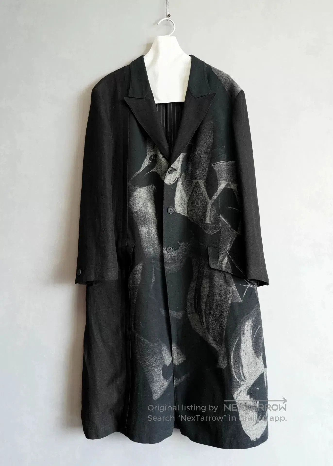 Yohji Yamamoto Yohji Yamamoto Linen Pattern Coat 23SS. Size US M / EU 48-50 / 2 - 1 Thumbnail