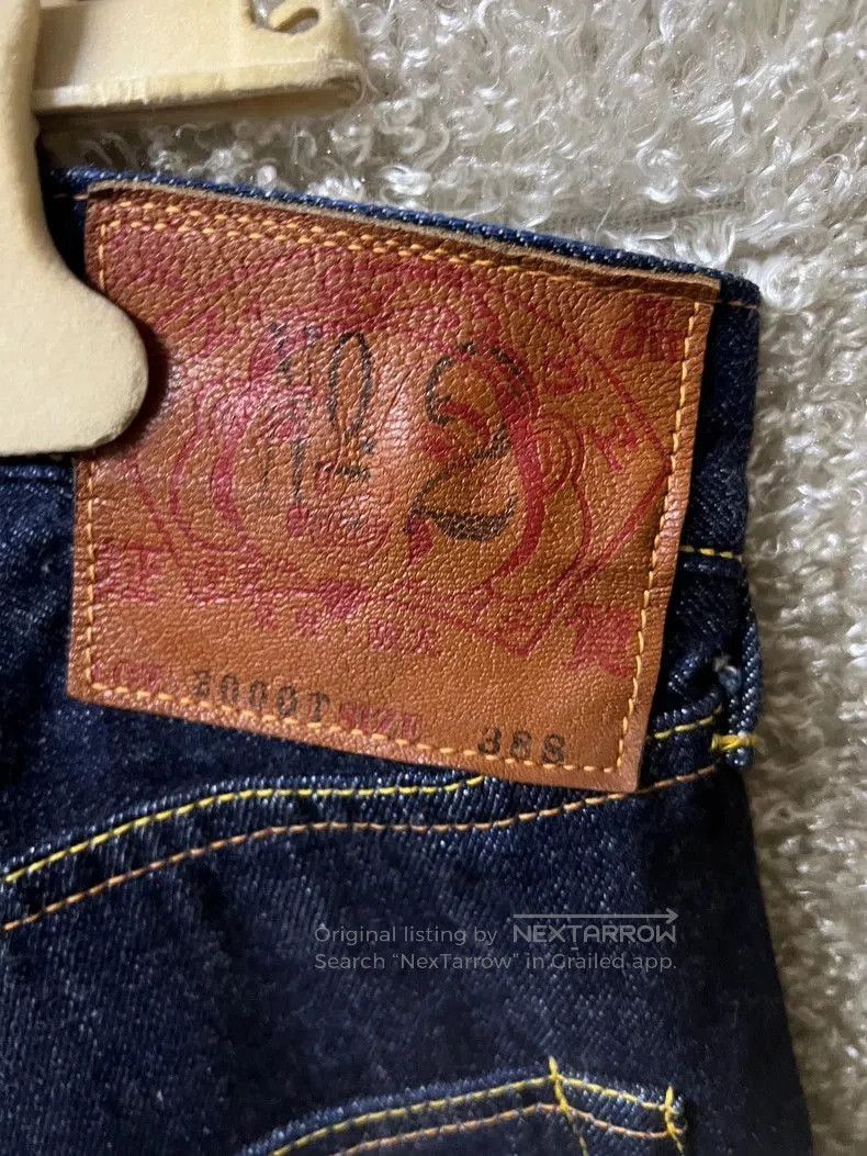 Japanese Brand Evisu Men's Raw Denim Casual Shorts. Size US 38 / EU 54 - 3 Thumbnail