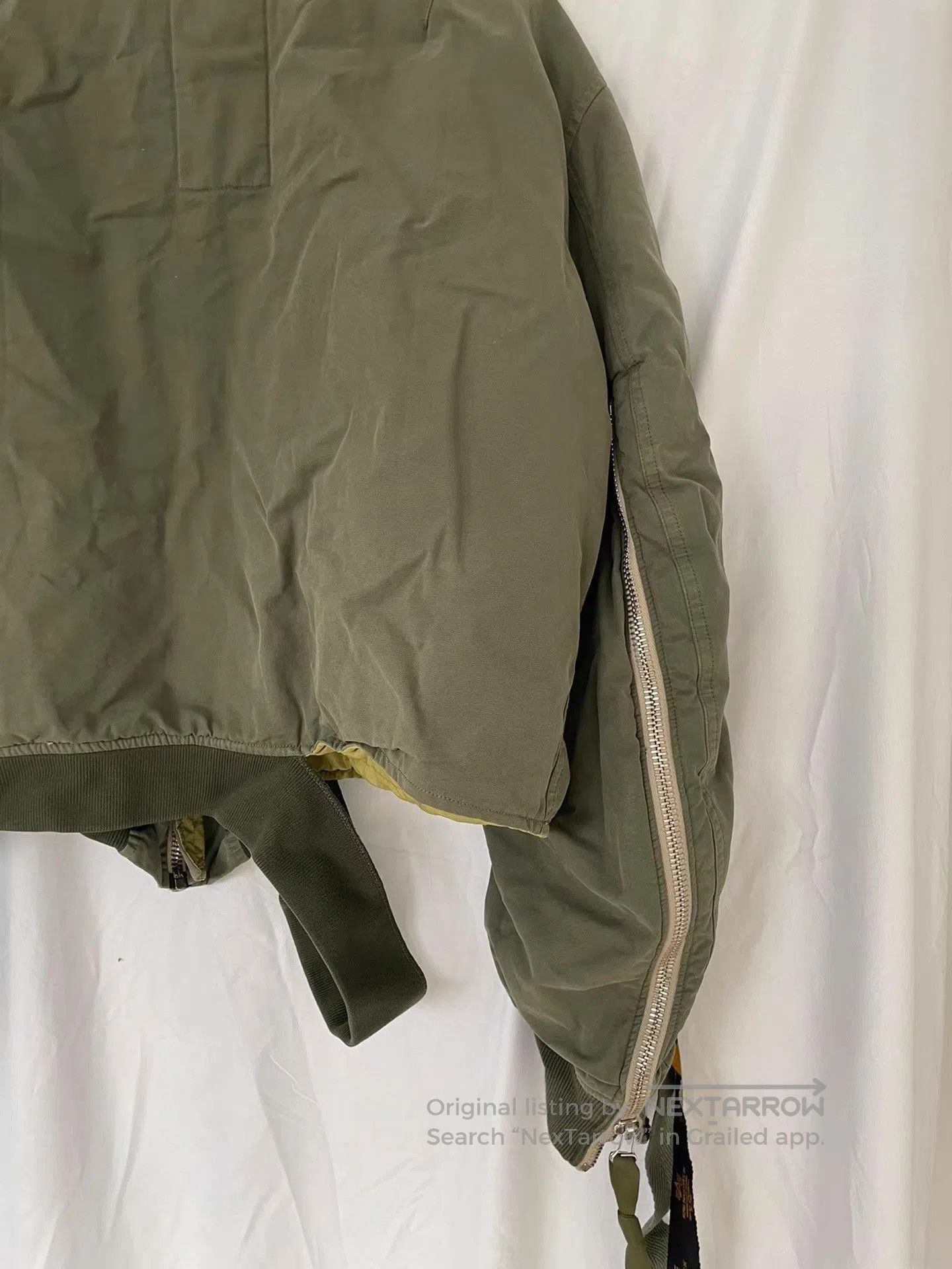 Alpha Industries Green er Jacket Size M. Size US M / EU 48-50 / 2 - 2 Thumbnail