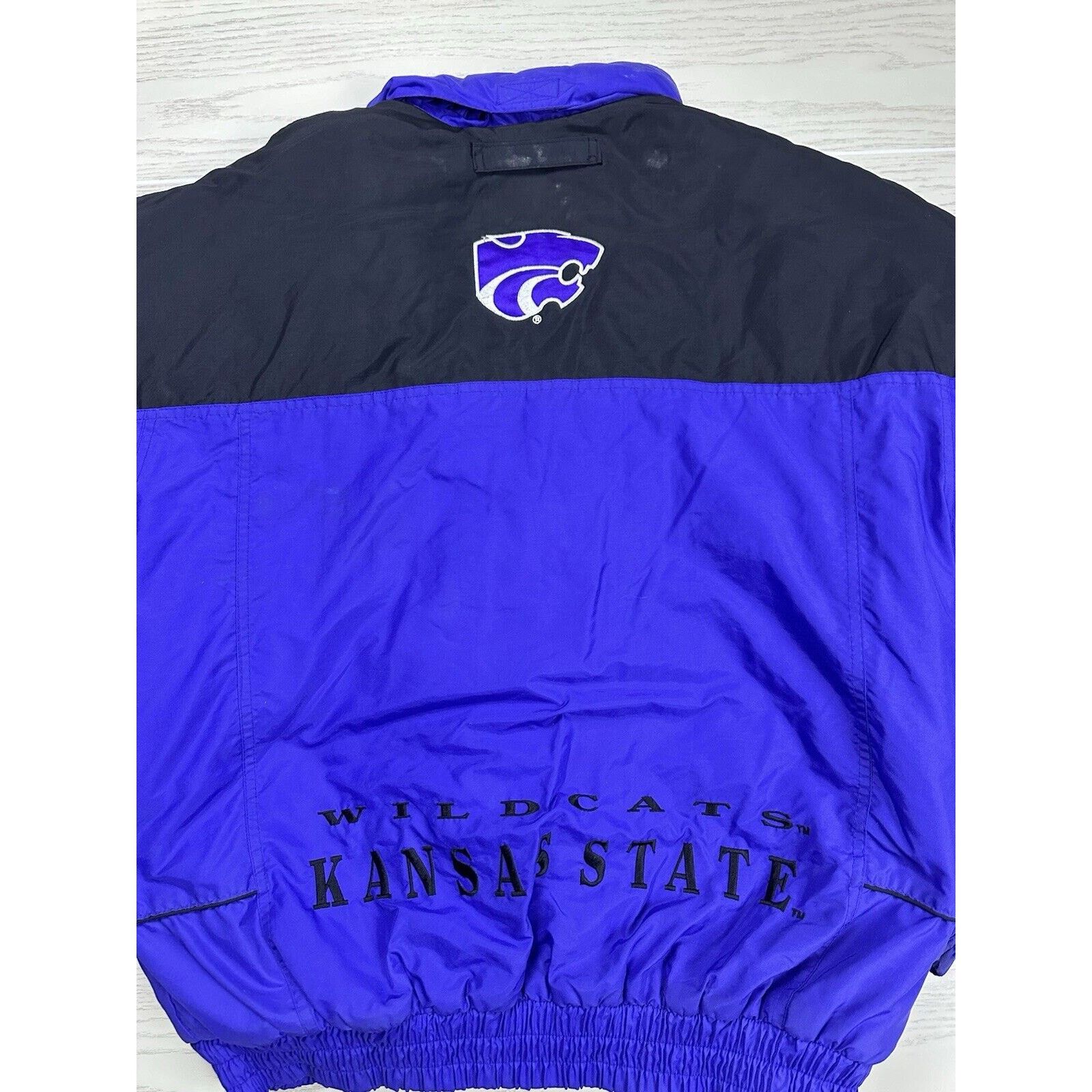 Logo Athletic × NCAA Vintage Kansas State Wildcats Logo Athletic Jacket Size US L / EU 52-54 / 3 - 5 Thumbnail