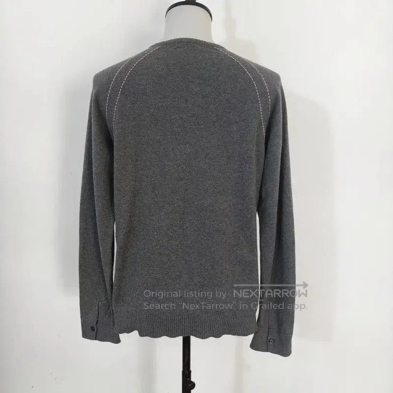 Burberry Burberry Men's Gray Long Sleeve Knit Sweater. Size US S / EU 44-46 / 1 - 5 Thumbnail