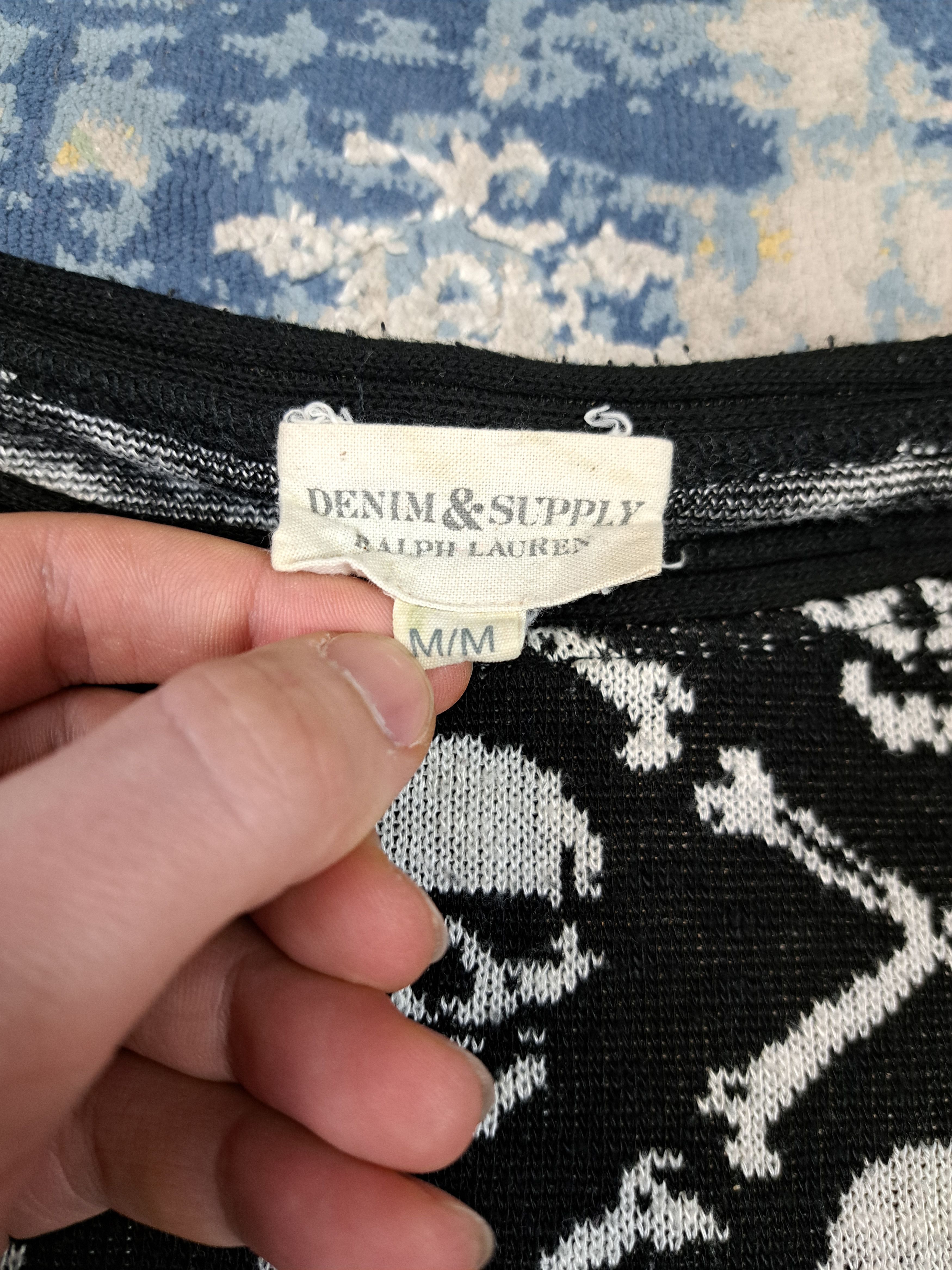 Ralph Lauren Very Rare Ralph Lauren US Made Skull Fullprint Knit Archive Size US M / EU 48-50 / 2 - 8 Thumbnail