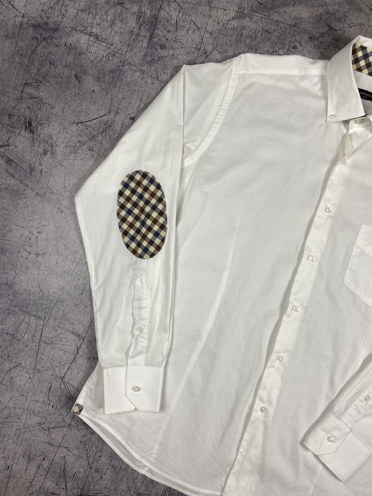Aquascutum × Vintage Vintage Aquascutum London Butto Up Shirt Size US M / EU 48-50 / 2 - 3 Thumbnail
