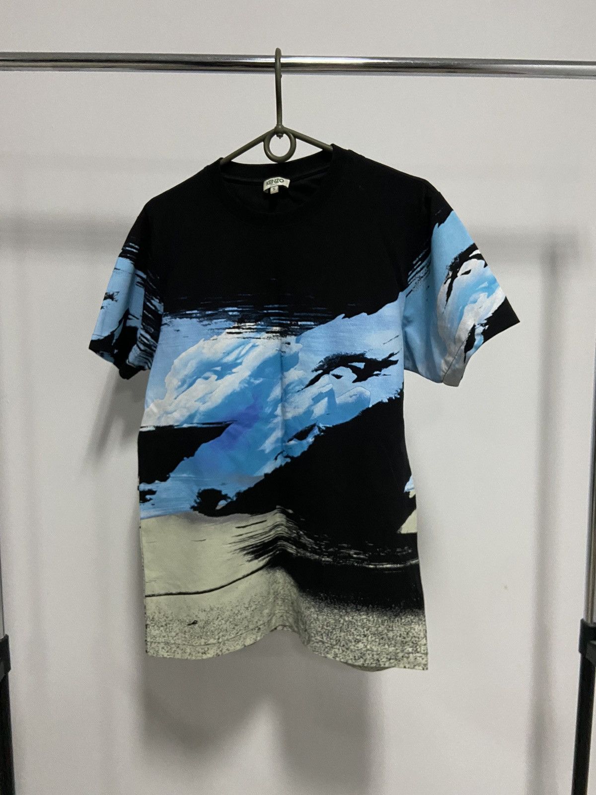 Vintage × Yves Saint Laurent Kenzo t shirt big print sea sky vintage Size US S / EU 44-46 / 1 - 1 Thumbnail