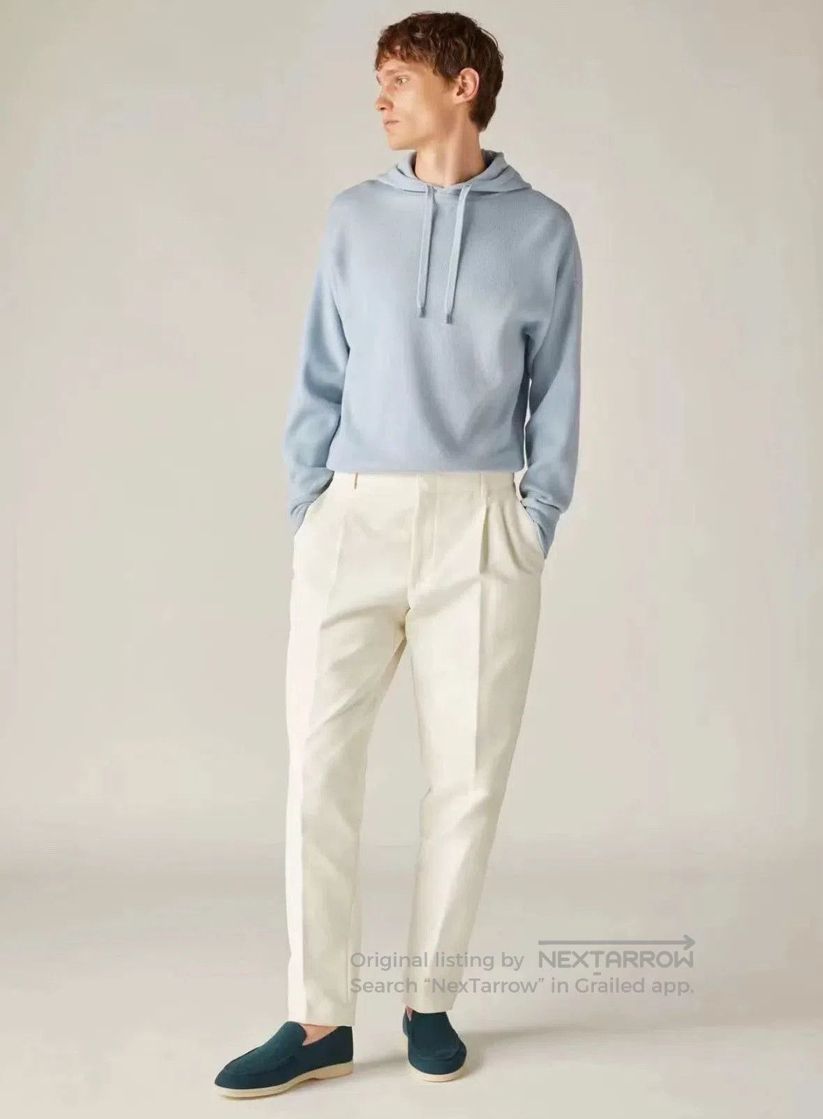 Loro Piana Loro Piana Men's Cashmere Hoodie. Size US L / EU 52-54 / 3 - 1 Thumbnail