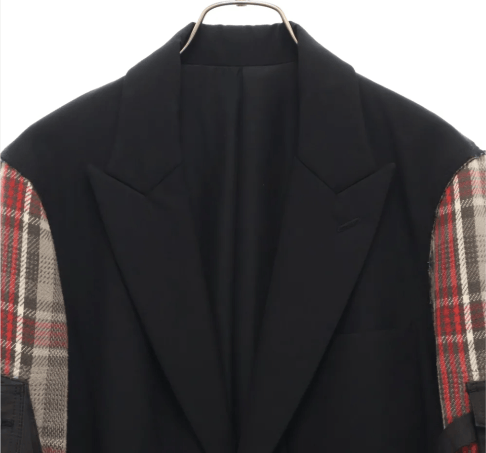 Number (N)ine 05AW ARCHIVE HIGH STREET Period Docking Wool Jacket Size US M / EU 48-50 / 2 - 3 Thumbnail