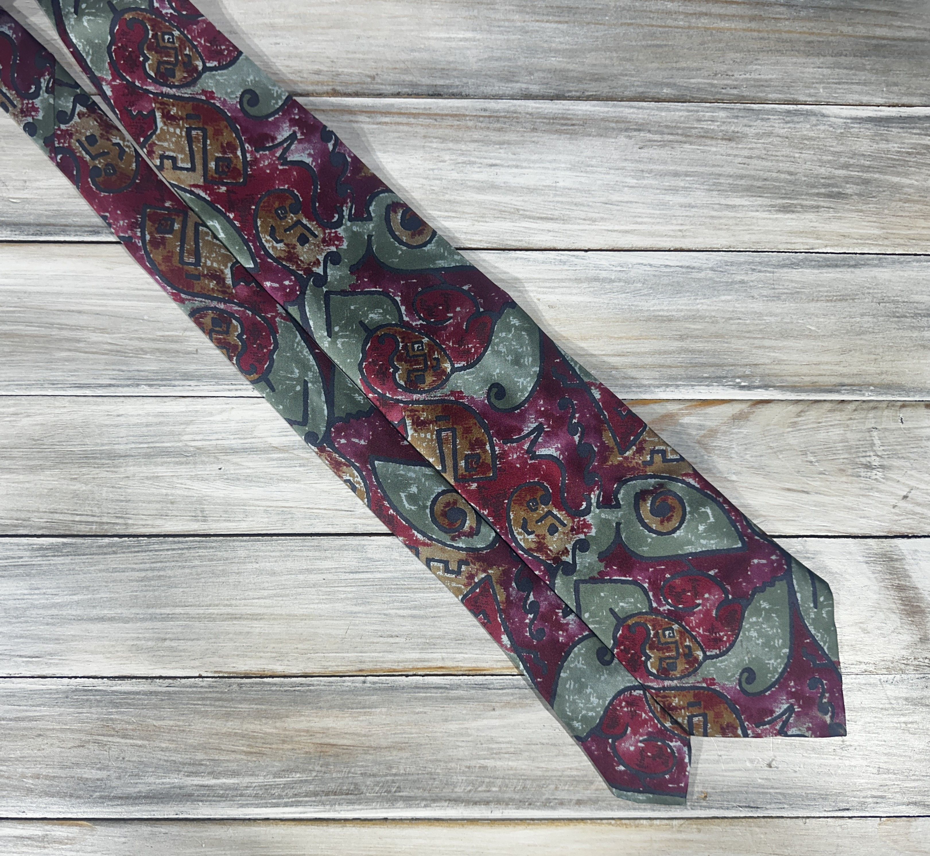 Pierre Cardin PIERRE CARDIN Paris Silk Tie Made In Great Britain Paisley Size ONE SIZE - 21 Thumbnail