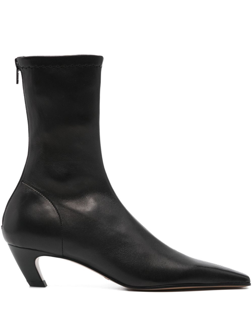 KHAITE ARIZONA LEATHER ANKLE BOOTS Size US 6 / IT 36 - 1 Thumbnail
