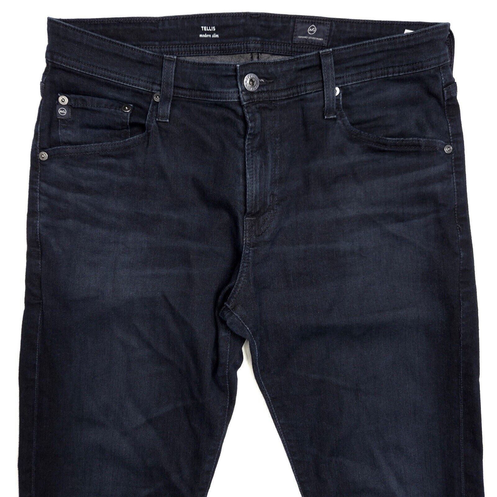 AG Adriano Goldschmied AG Adriano Goldschmied Jeans Tellis Modern Slim Mens 32x33 Size US 32 / EU 48 - 2 Thumbnail