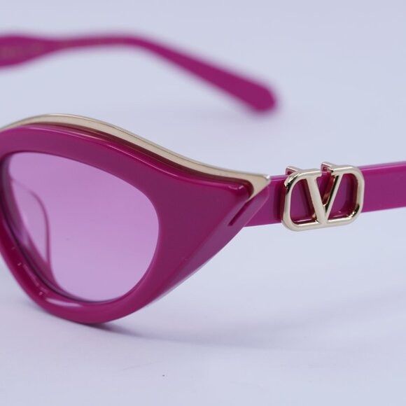 Valentino 🕶️ New Valentino V-GOLDCUT-II VLS-114D Sunglasses Size ONE SIZE - 5 Thumbnail
