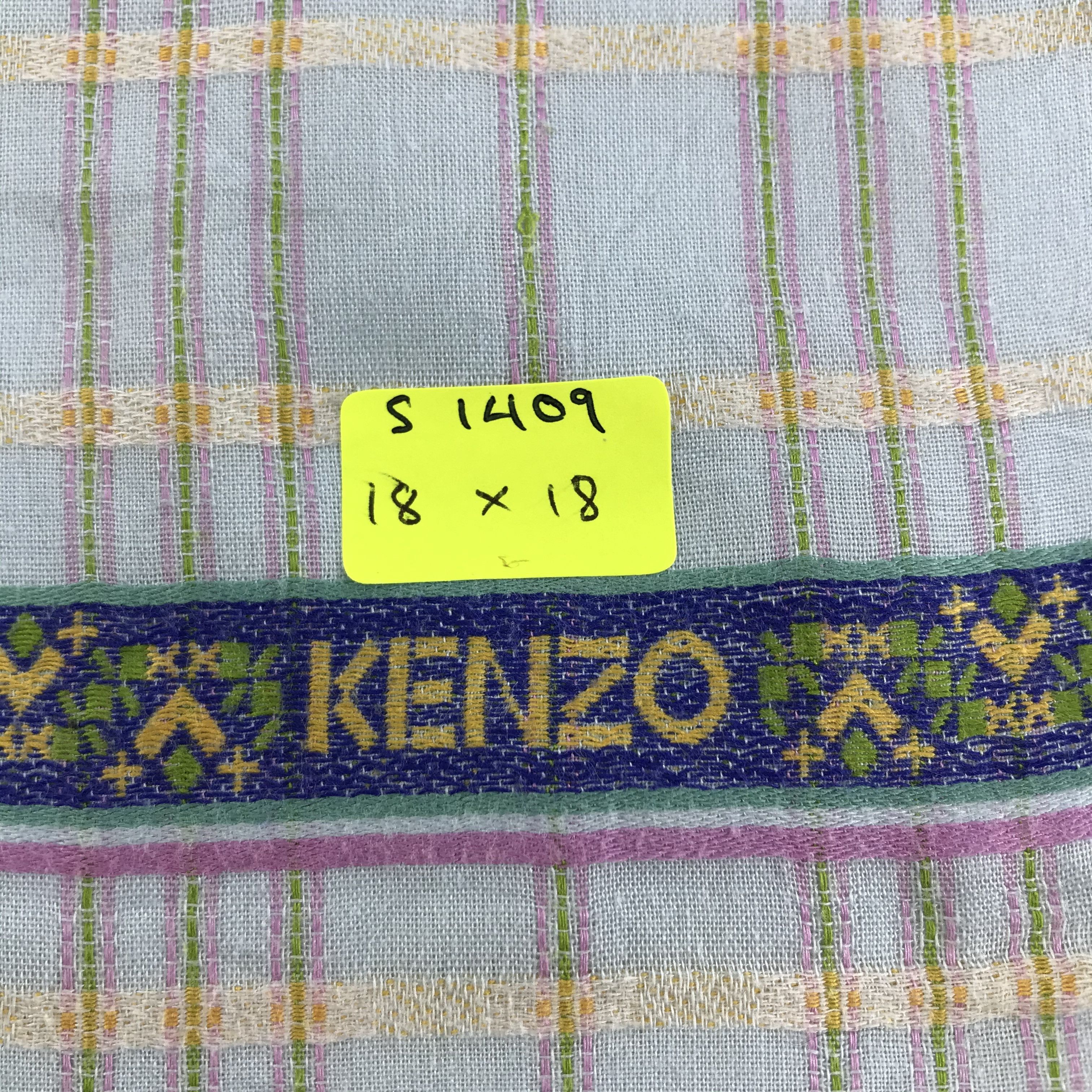 Kenzo × Vintage Kenzo Bandana / Handkerchief / Neckerchief - S1409 Size ONE SIZE - 5 Thumbnail