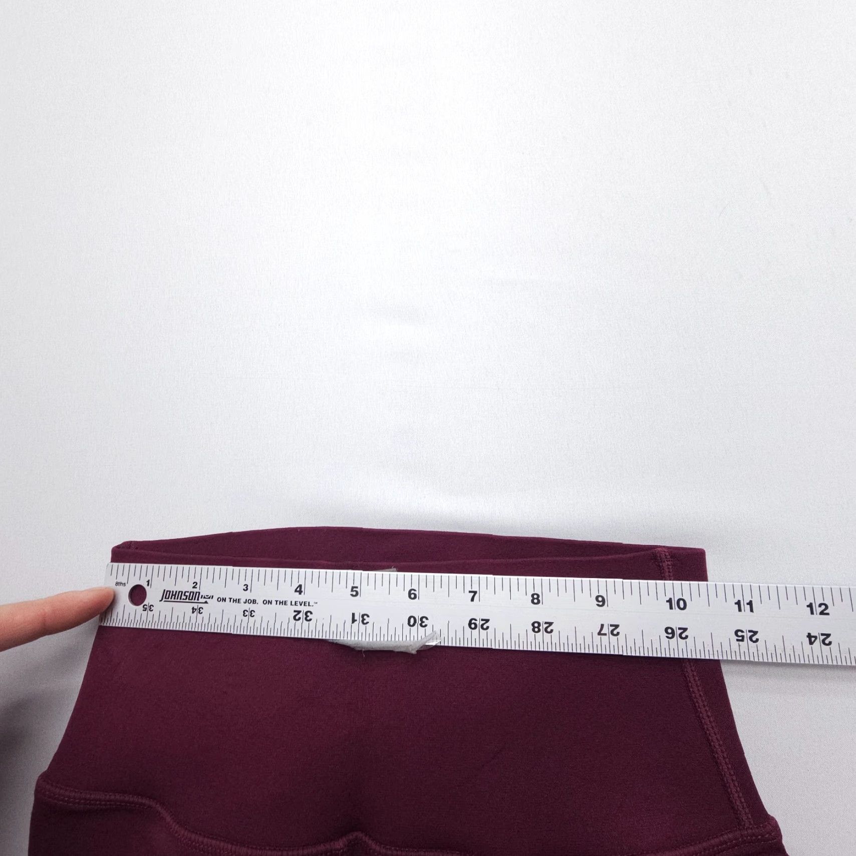 Fabletics Fabletics Sculptknit High-Waisted Legging Port Wine Womens Medium Gym Yoga Size 32" / US 10 / IT 46 - 6 Thumbnail