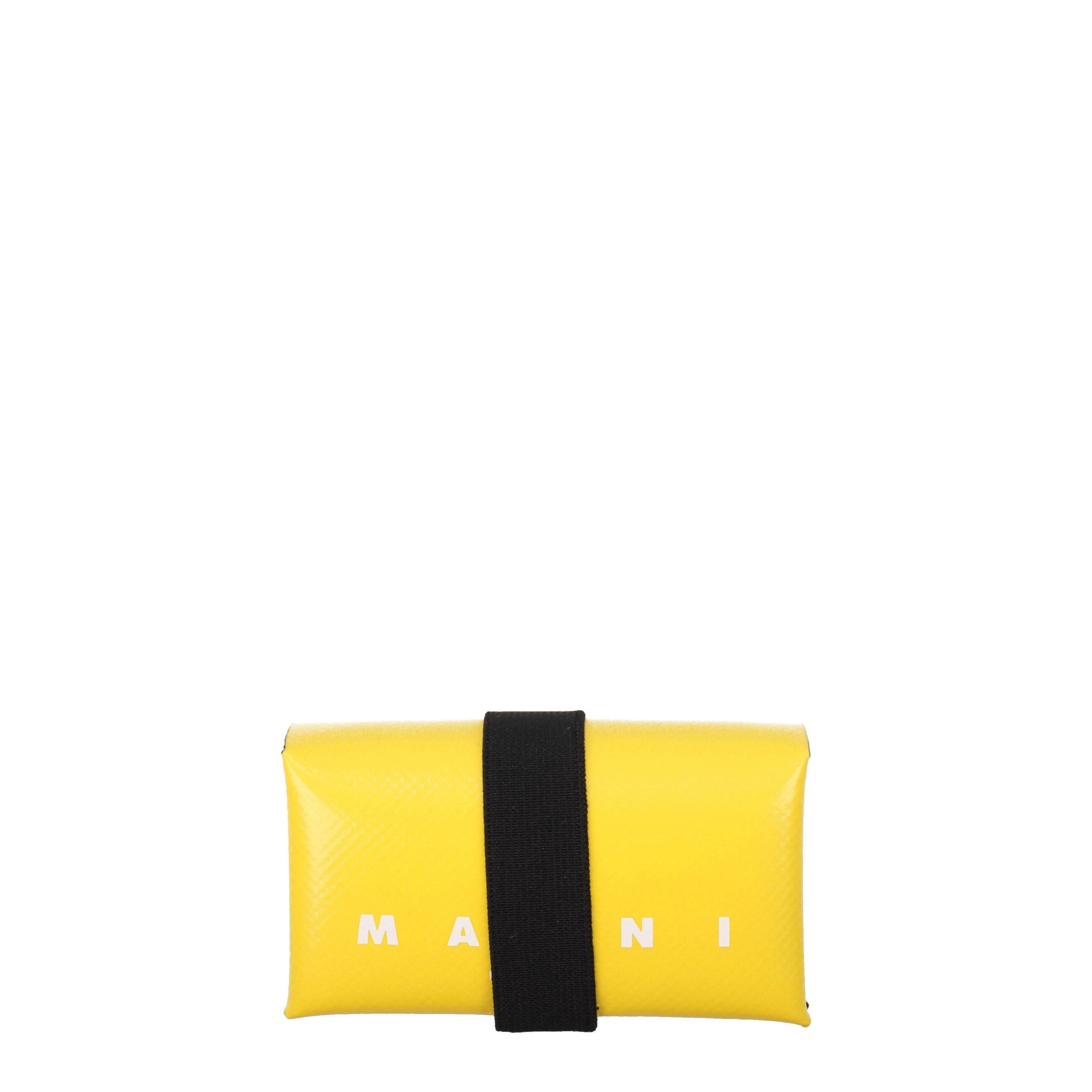 Marni o1srvl11e0624 Size: OS / Wallets in Yellow Size ONE SIZE - 4 Thumbnail