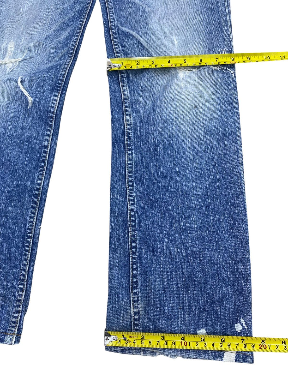 Levi's Vintage Levi’s 501 Faded Wash Style Ripped Jeans Size US 28 / EU 44 - 8 Thumbnail