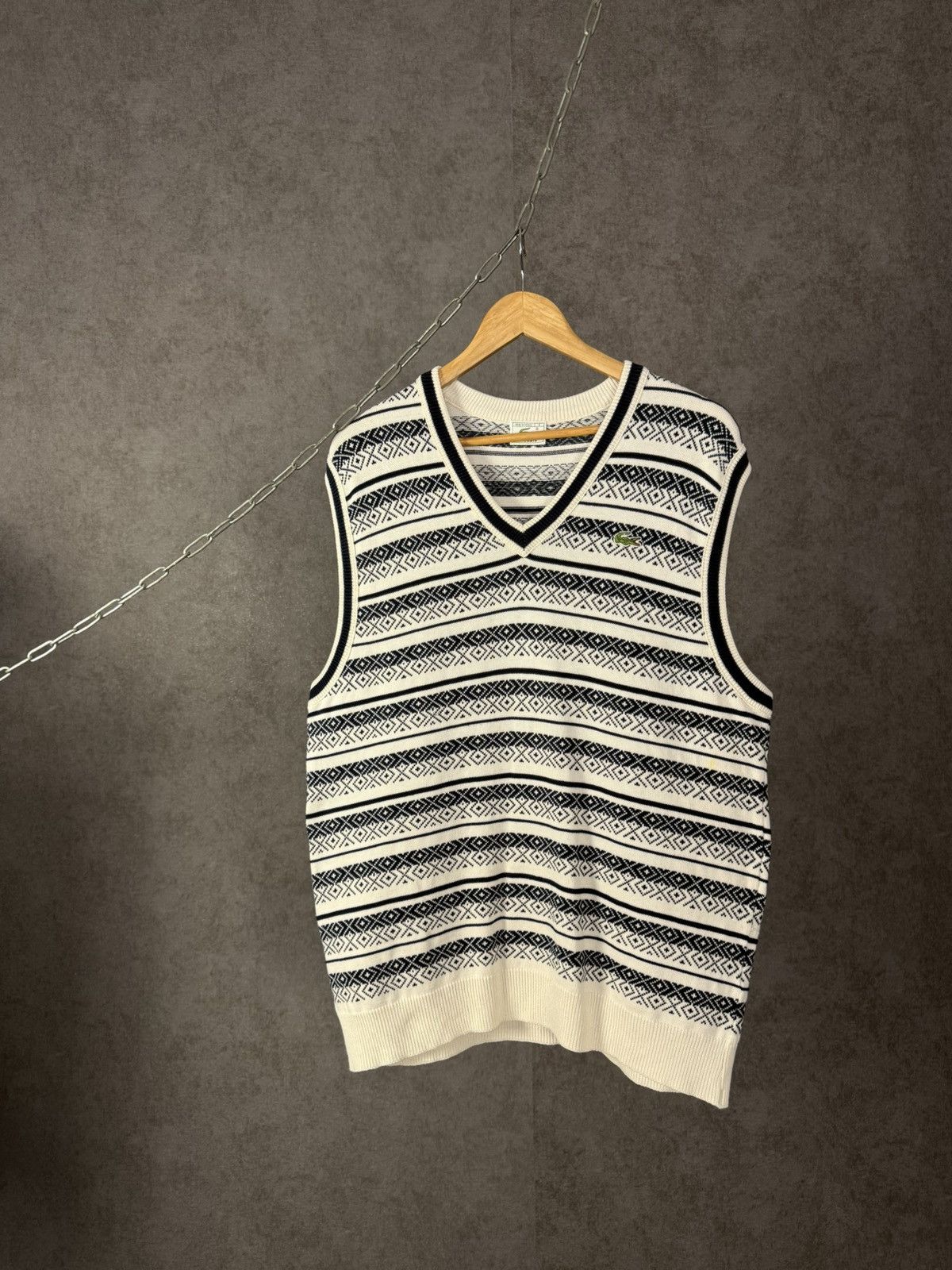Lacoste Lacoste vintage designer logo vest Size US L / EU 52-54 / 3 - 1 Thumbnail