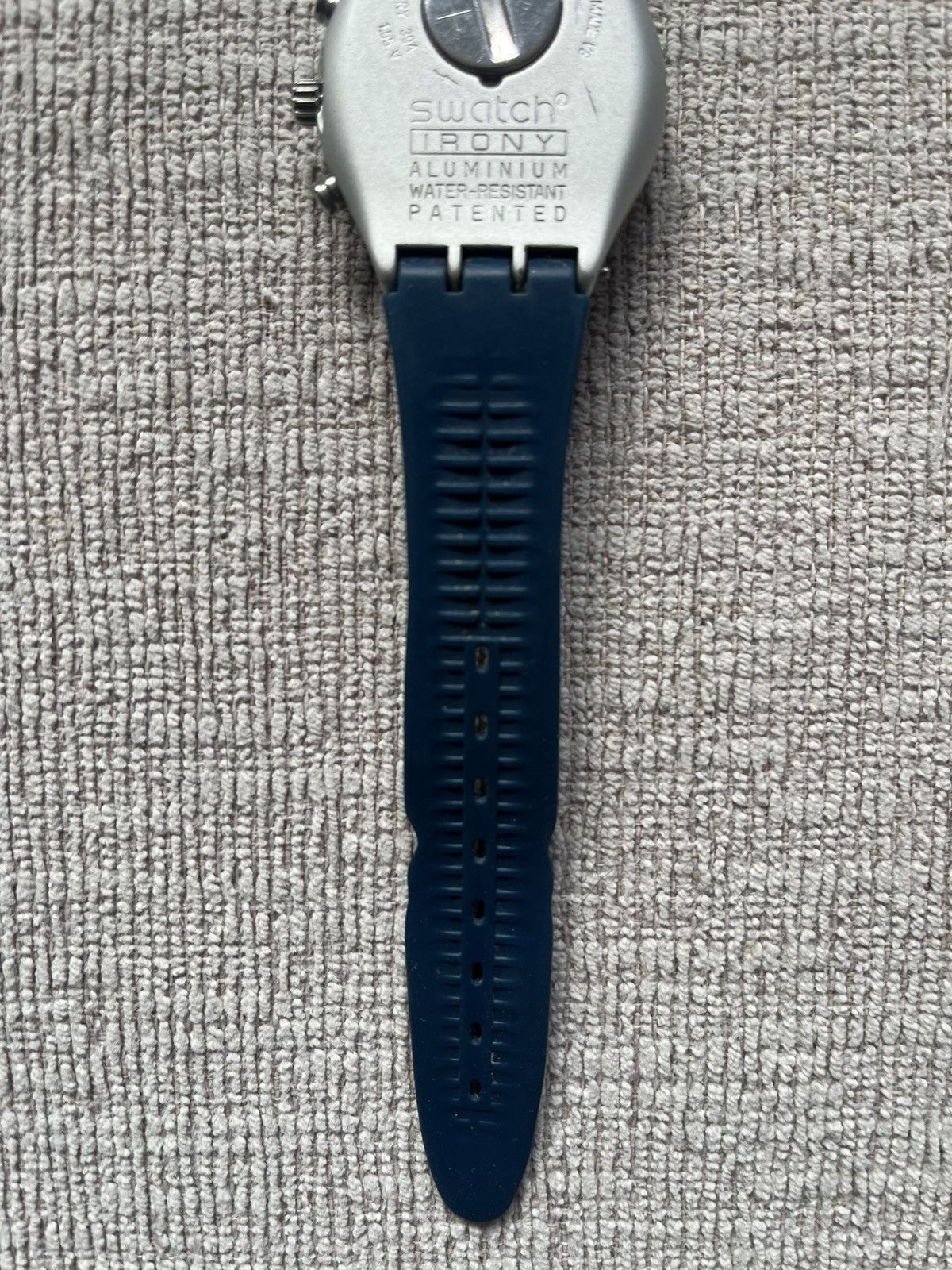 Swatch VNTG 2004 Swatch Irony Midi Chrono YMS1009 Bluish Size ONE SIZE - 7 Thumbnail