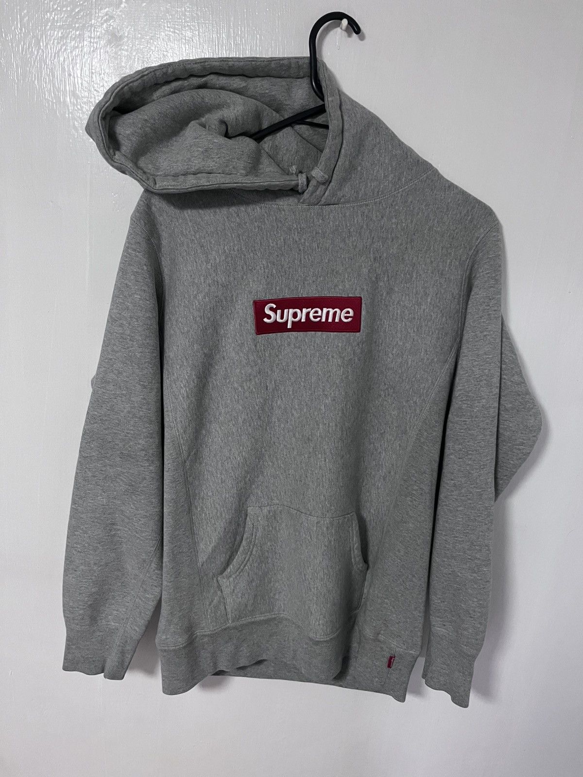 Supreme Supreme Grey hoodie Size US S / EU 44-46 / 1 - 1 Thumbnail